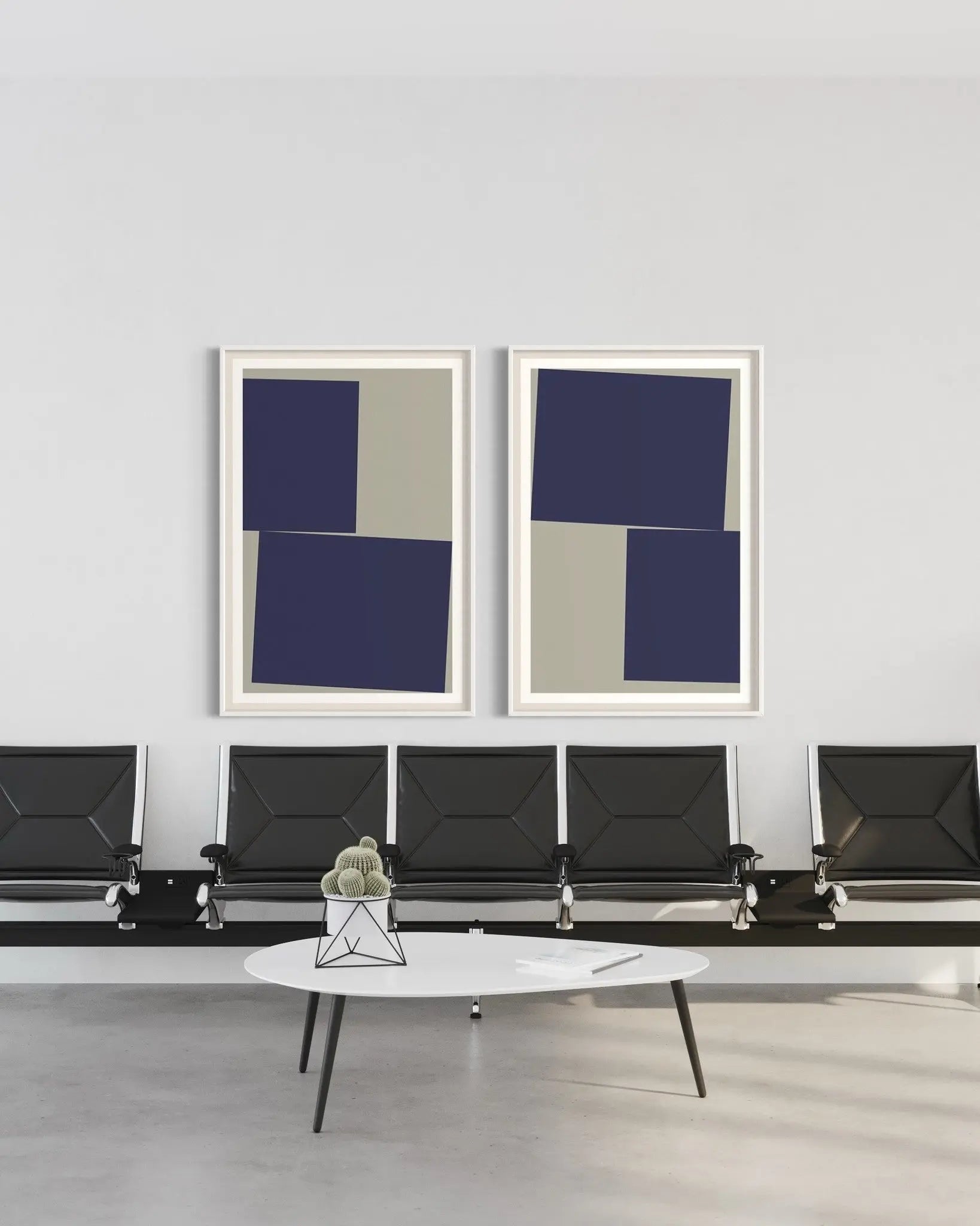 Untitled 250 by Pedro Nuka featured in an elegant interior space