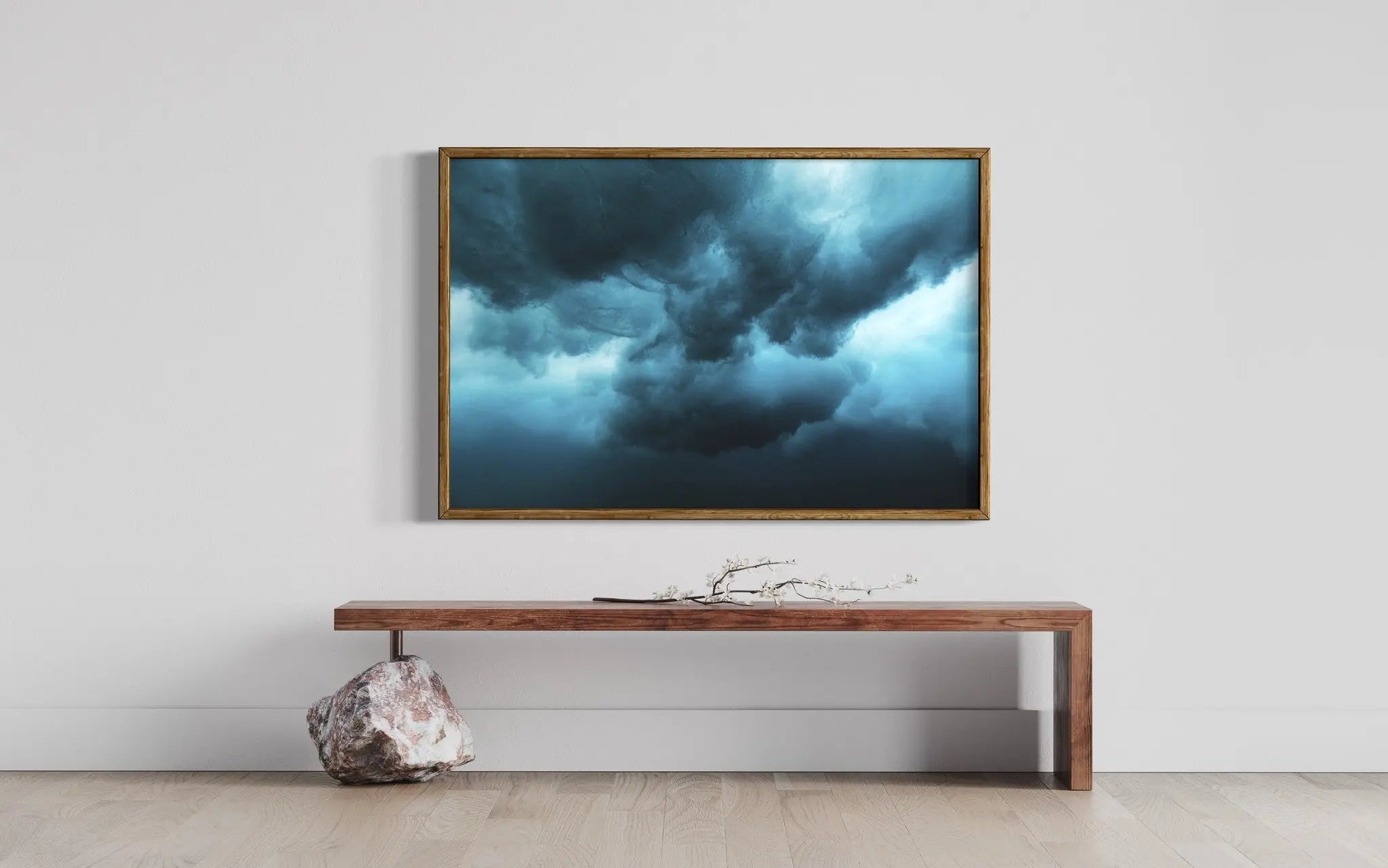 Natural Curiosities by Enric Gener showcased in a designer room setting