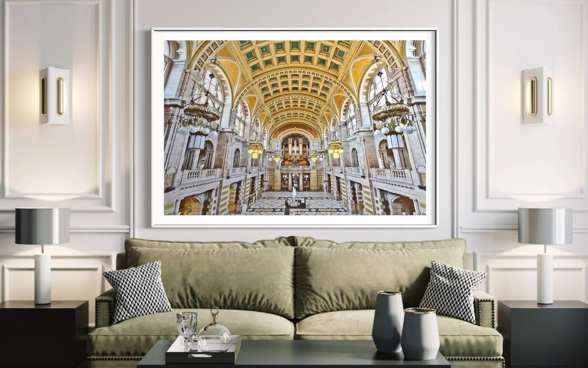 Symmetry by M. Beck featured in an elegant interior space