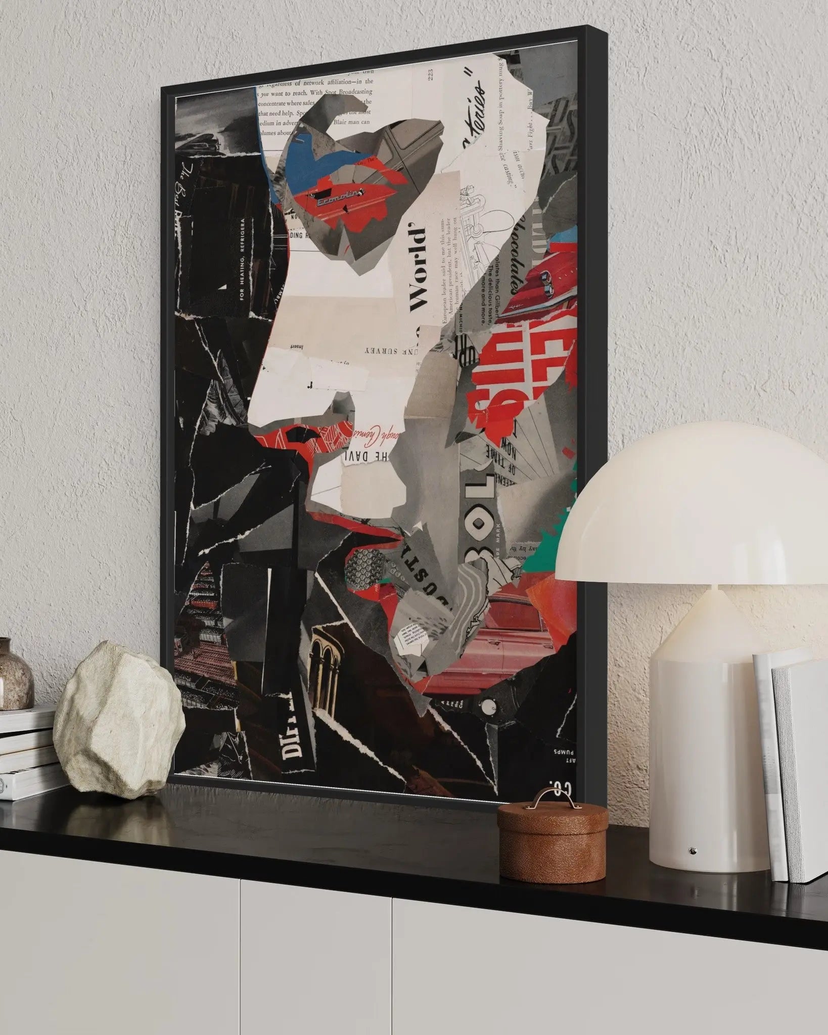 This Is Your Song by Alejandro Franseschini displayed in a modern living room interior