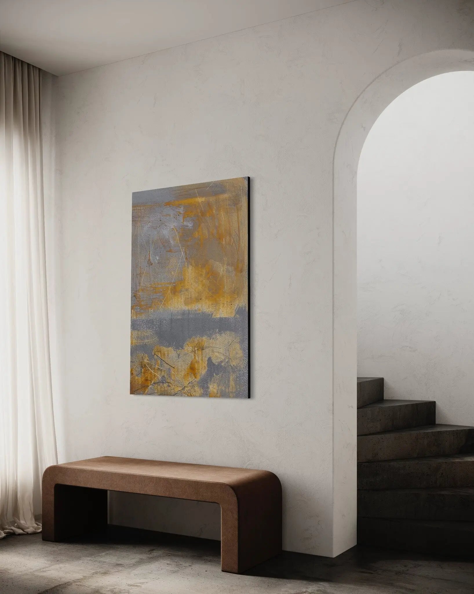Cartografia by Evelyn Ogly styled in a contemporary interior setting