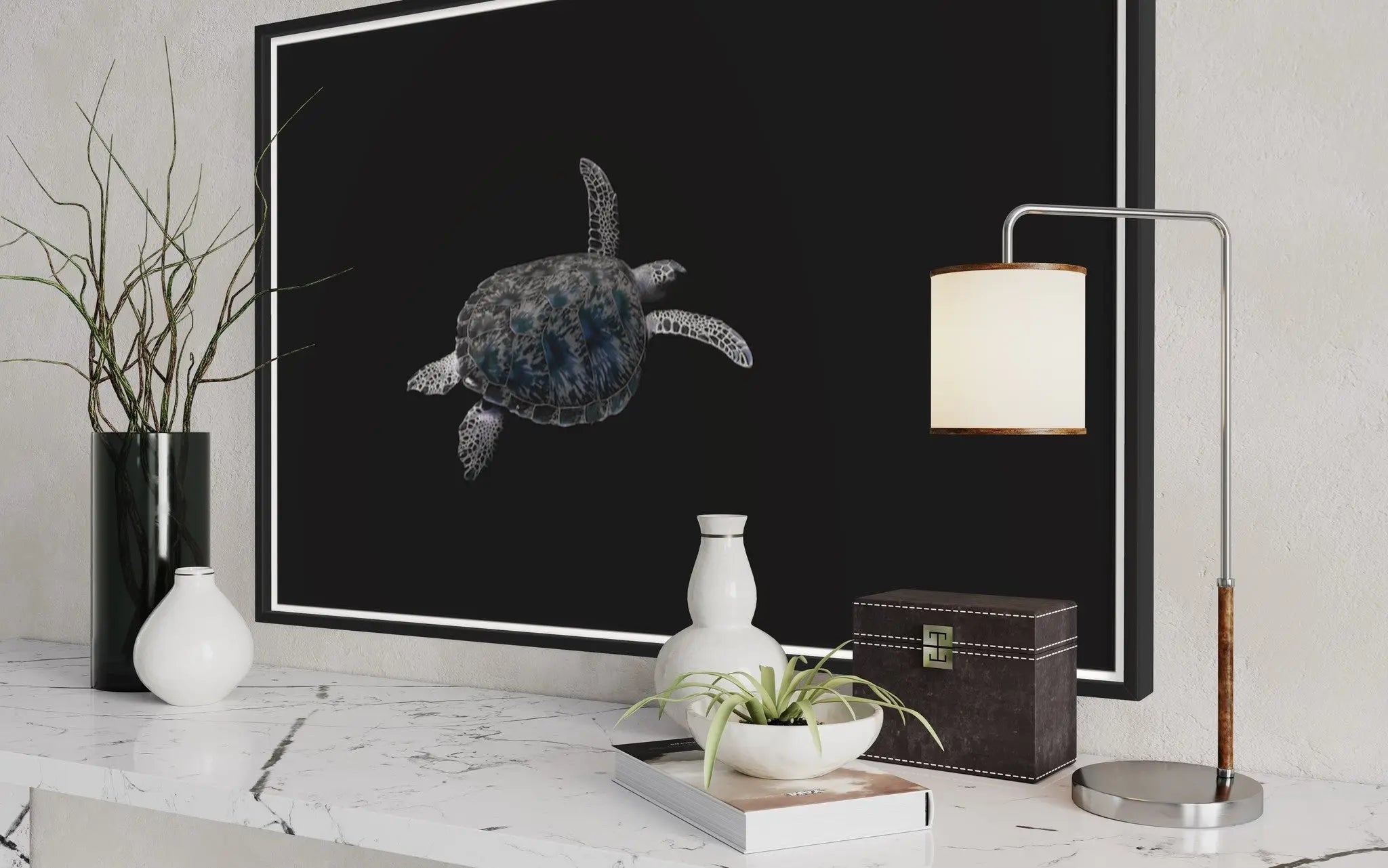 Carey Turtle by Enric Gener styled in a contemporary interior setting