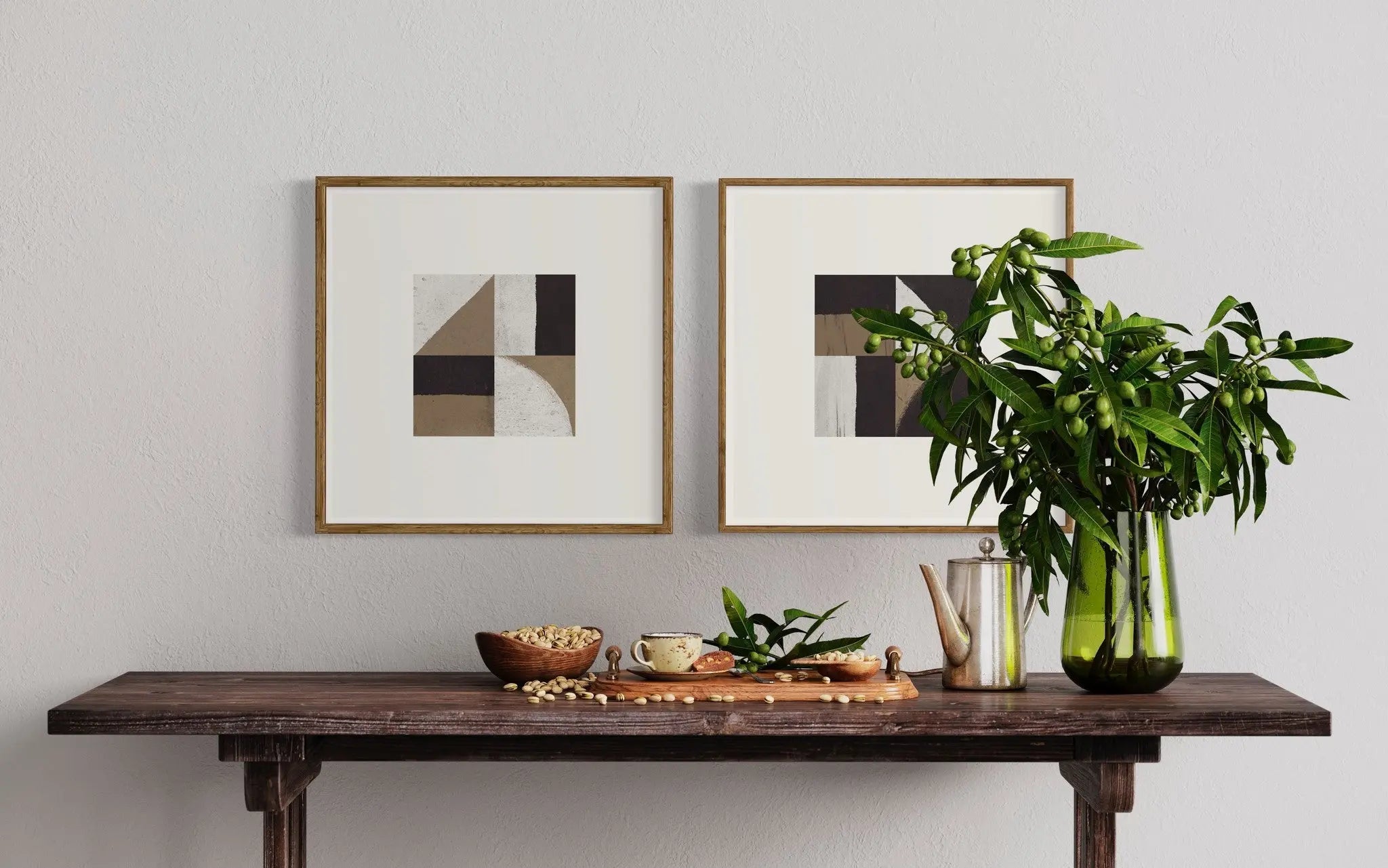 Plan B by Alejandro Franseschini displayed in a modern living room interior