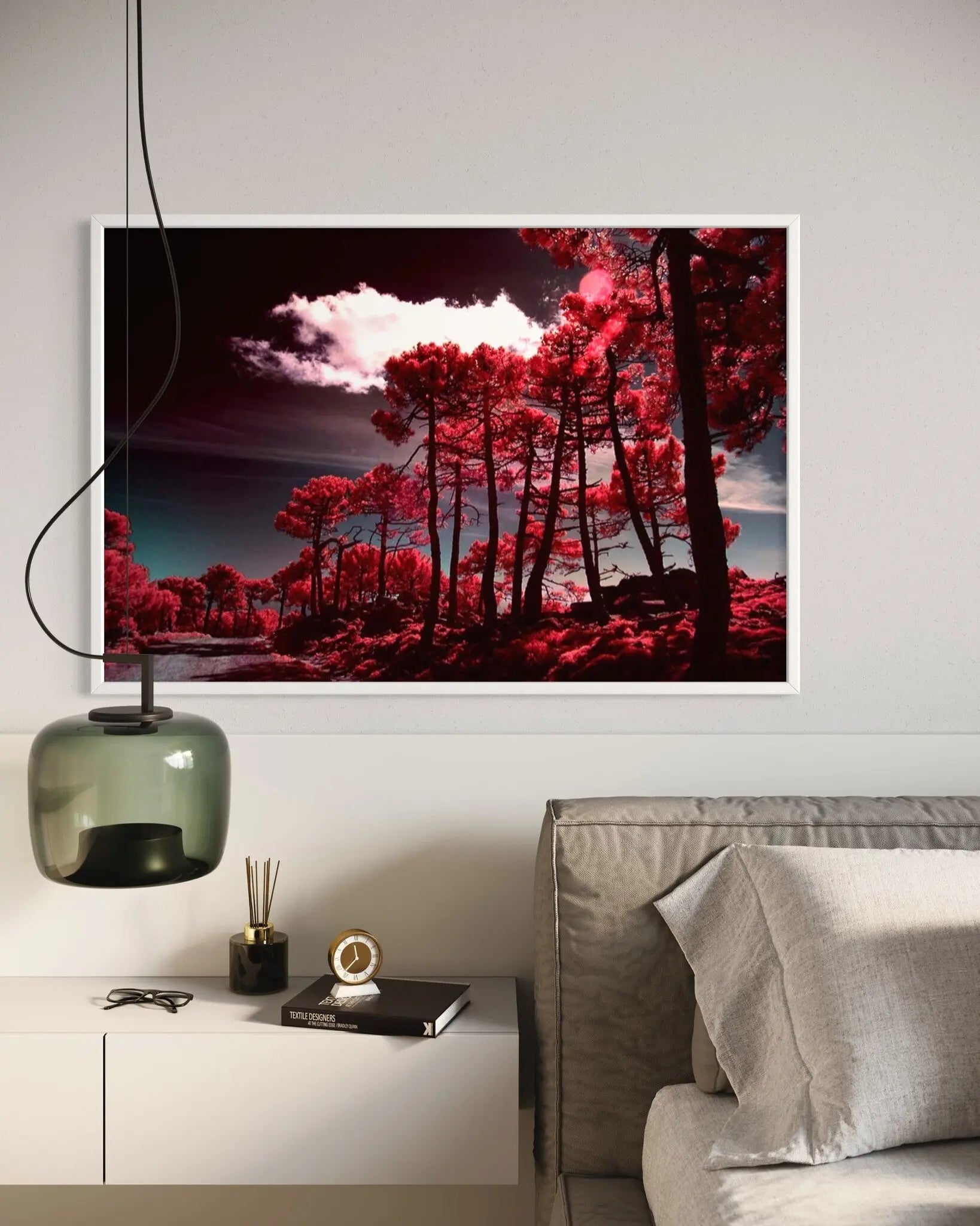 Passages by Jr. Korpa styled in a contemporary interior setting