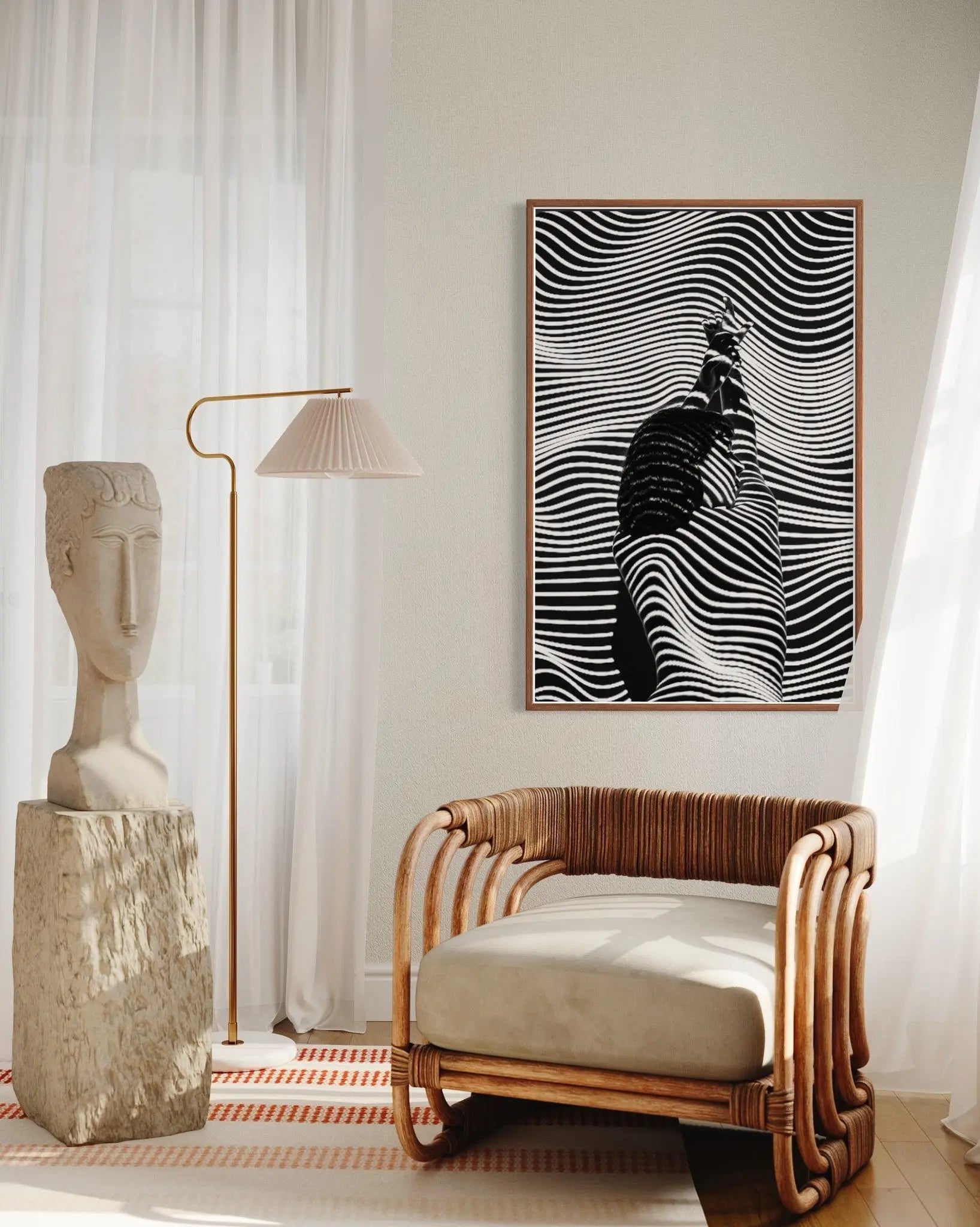 Psychotropic by I. Pereira featured in an elegant interior space