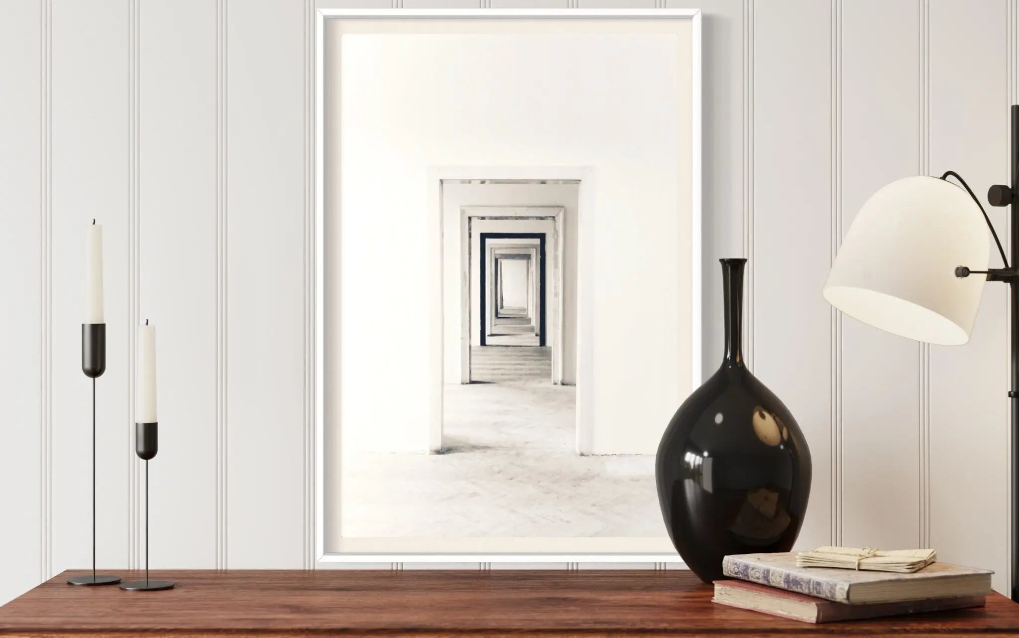 Enfilade by F. Kominik showcased in a designer room setting