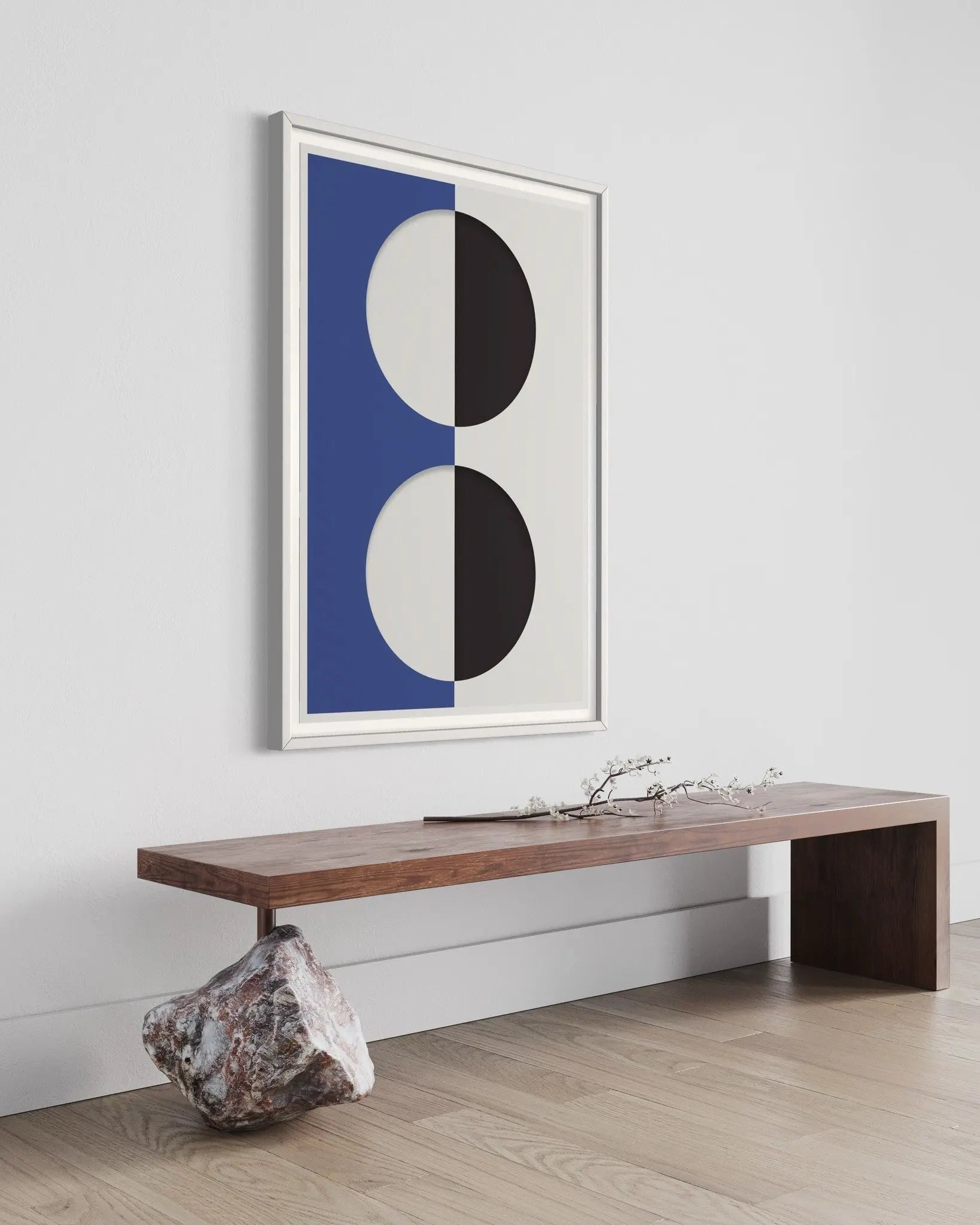 Blink Series With Blue by Francesco Alessandrini styled in a contemporary interior setting