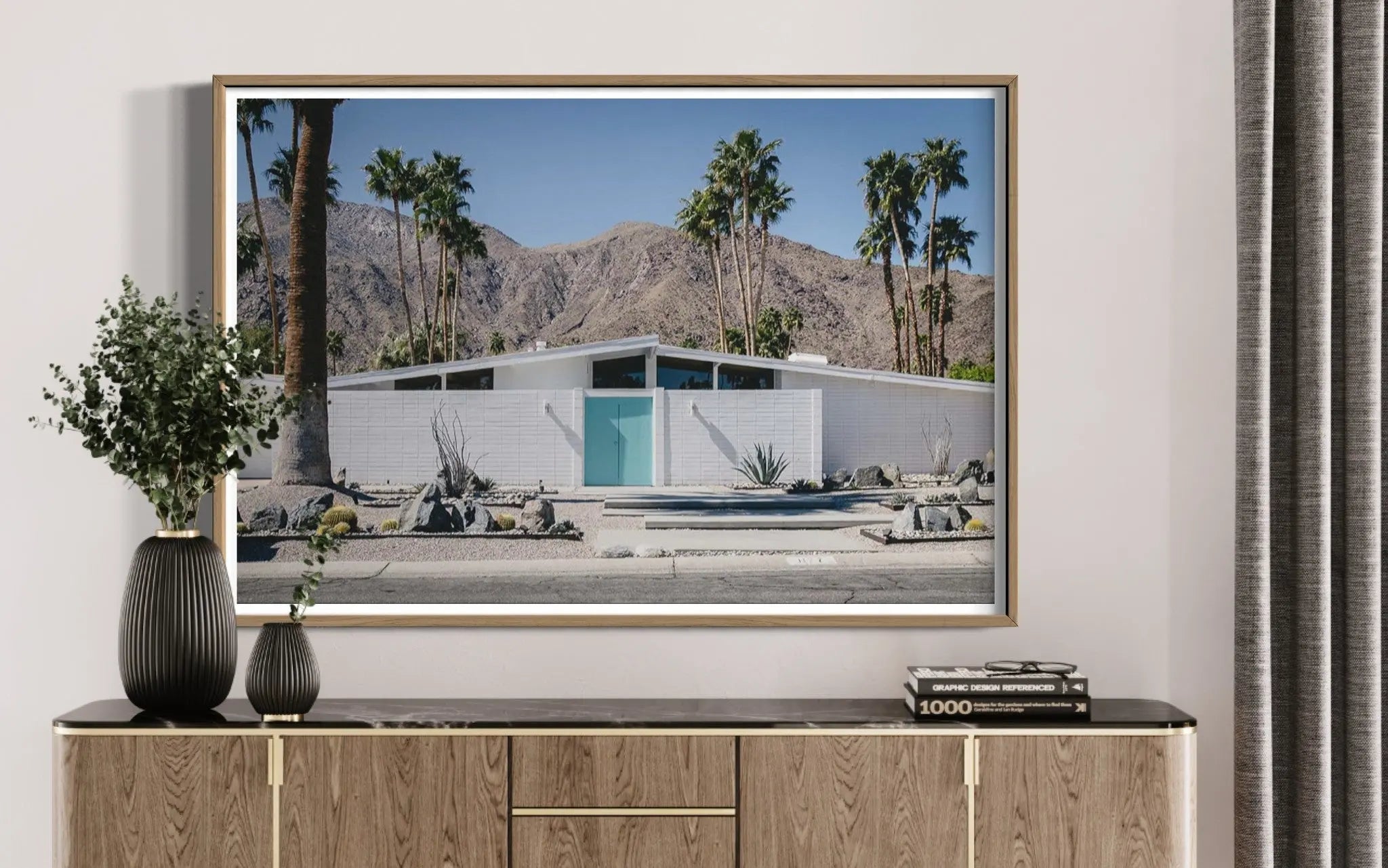 Palm Springs House 2 by Jed Gordon-Moran showcased in a designer room setting