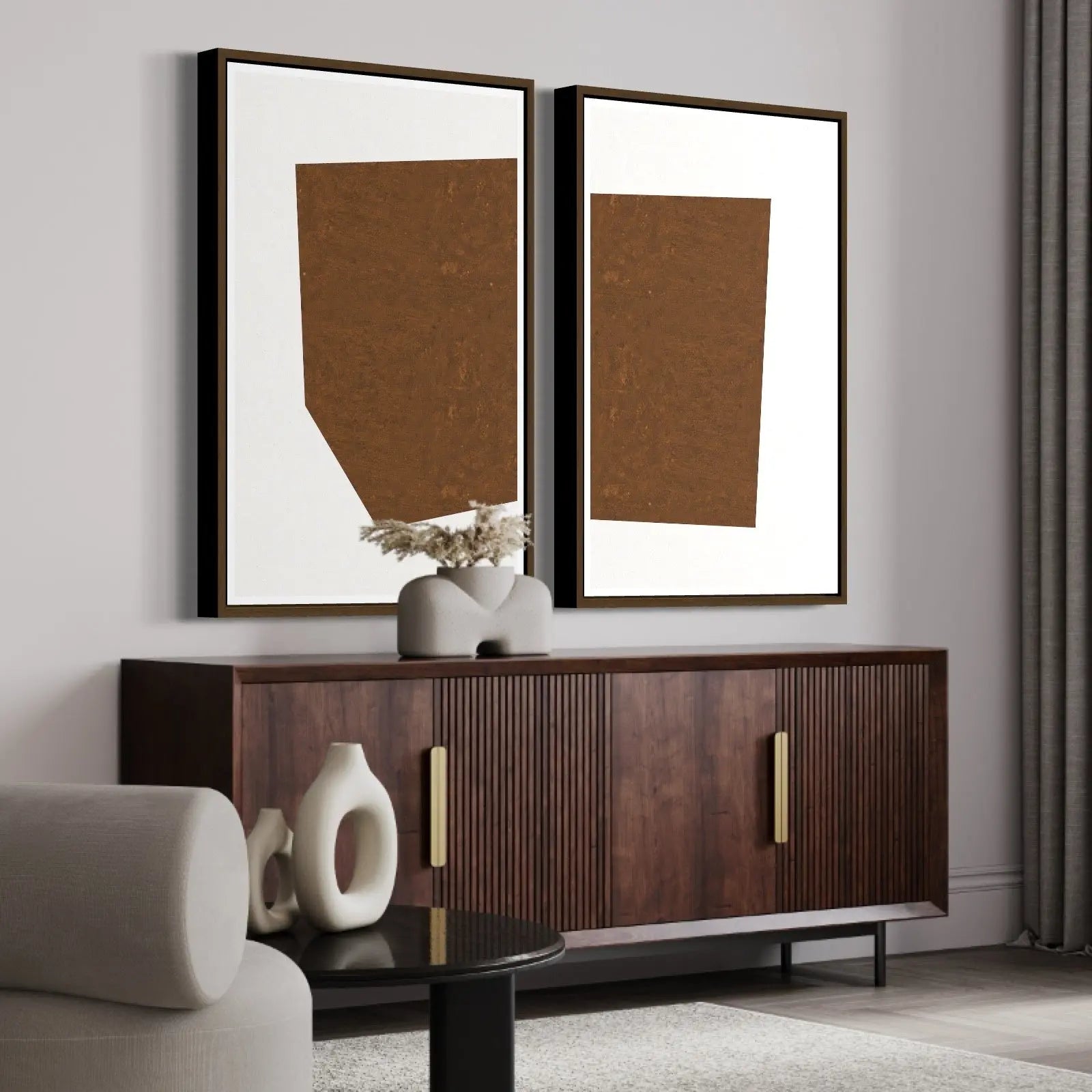 Rapture 2 by Alejandro Franseschini styled in a contemporary interior setting