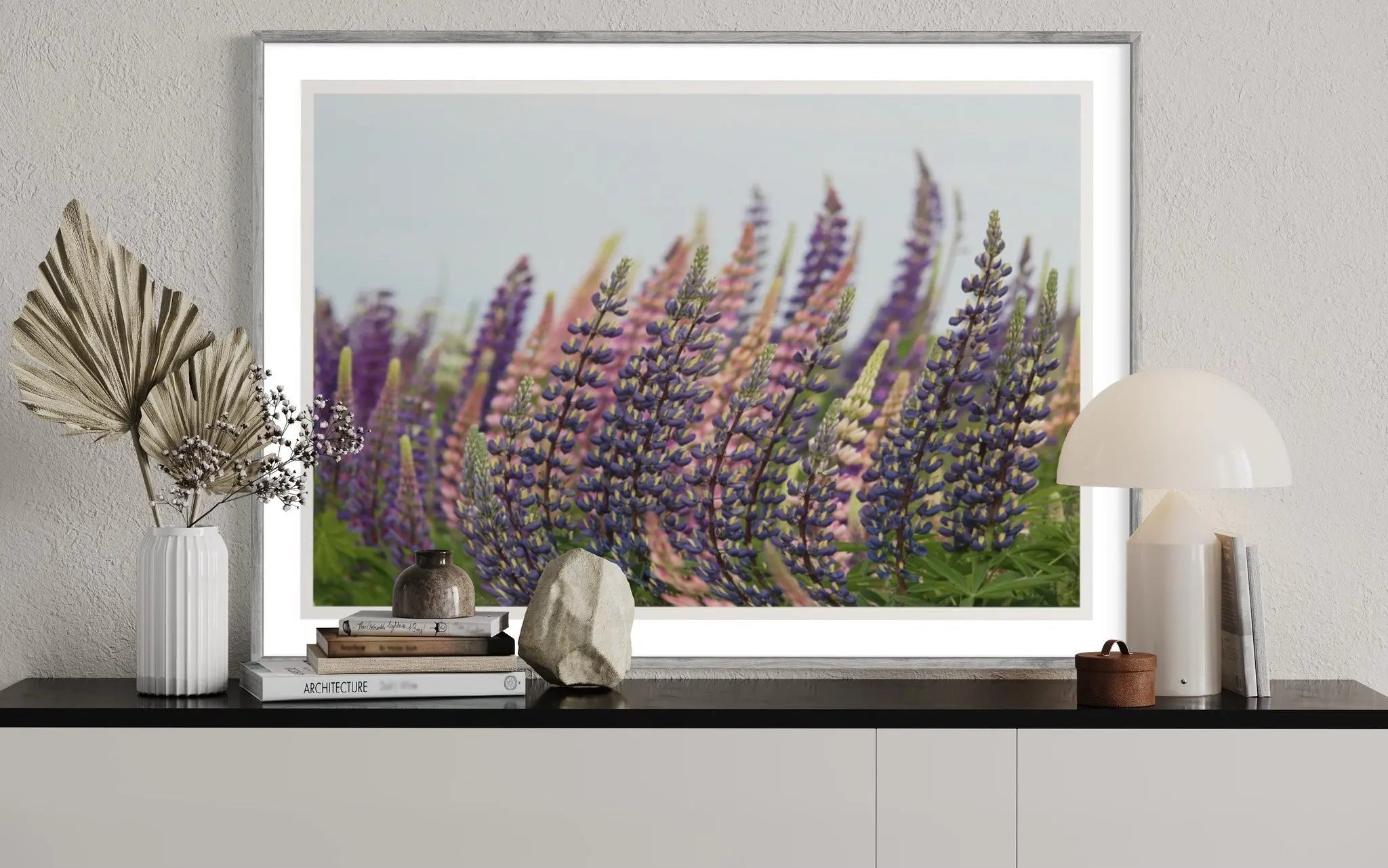 Roadtrip by Karen Thom showcased in a designer room setting