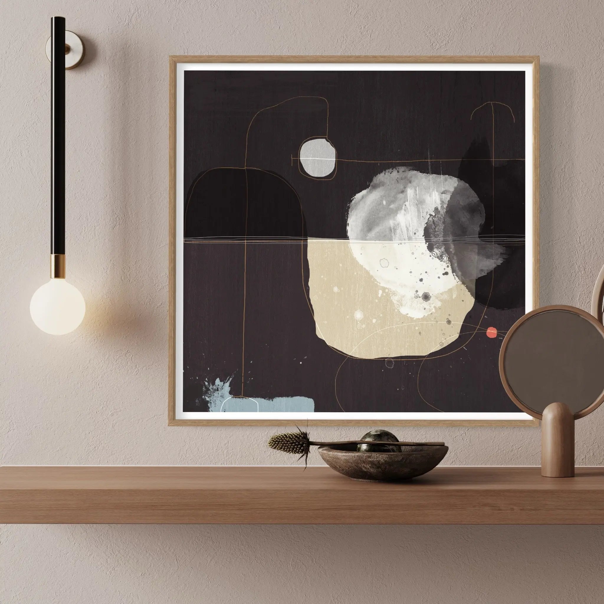 Lingua Franca by Alejandro Franseschini presented in a curated interior design
