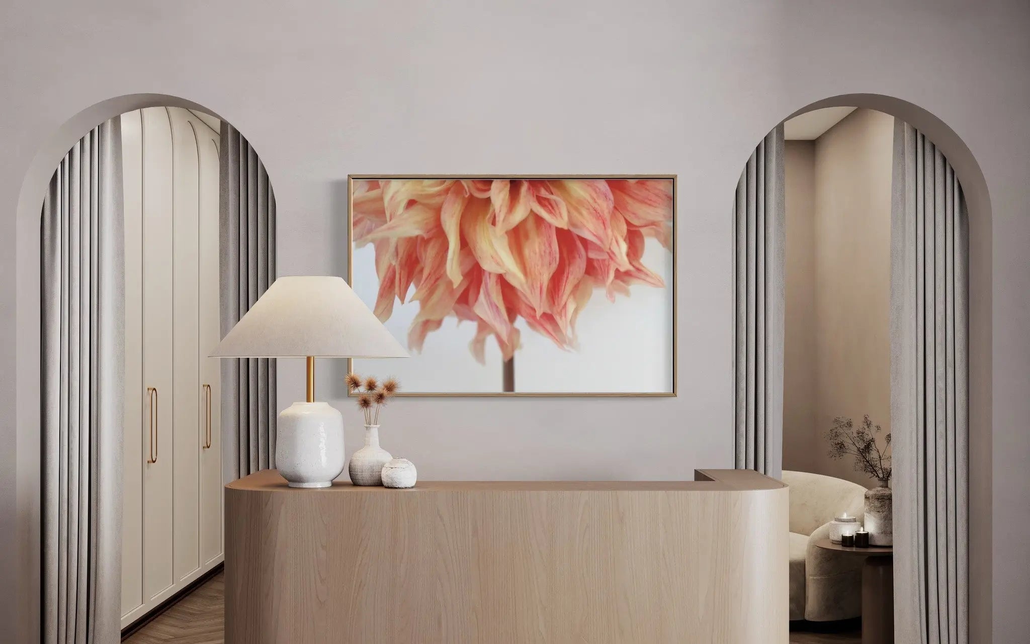 Chosen by Karen Thom showcased in a designer room setting
