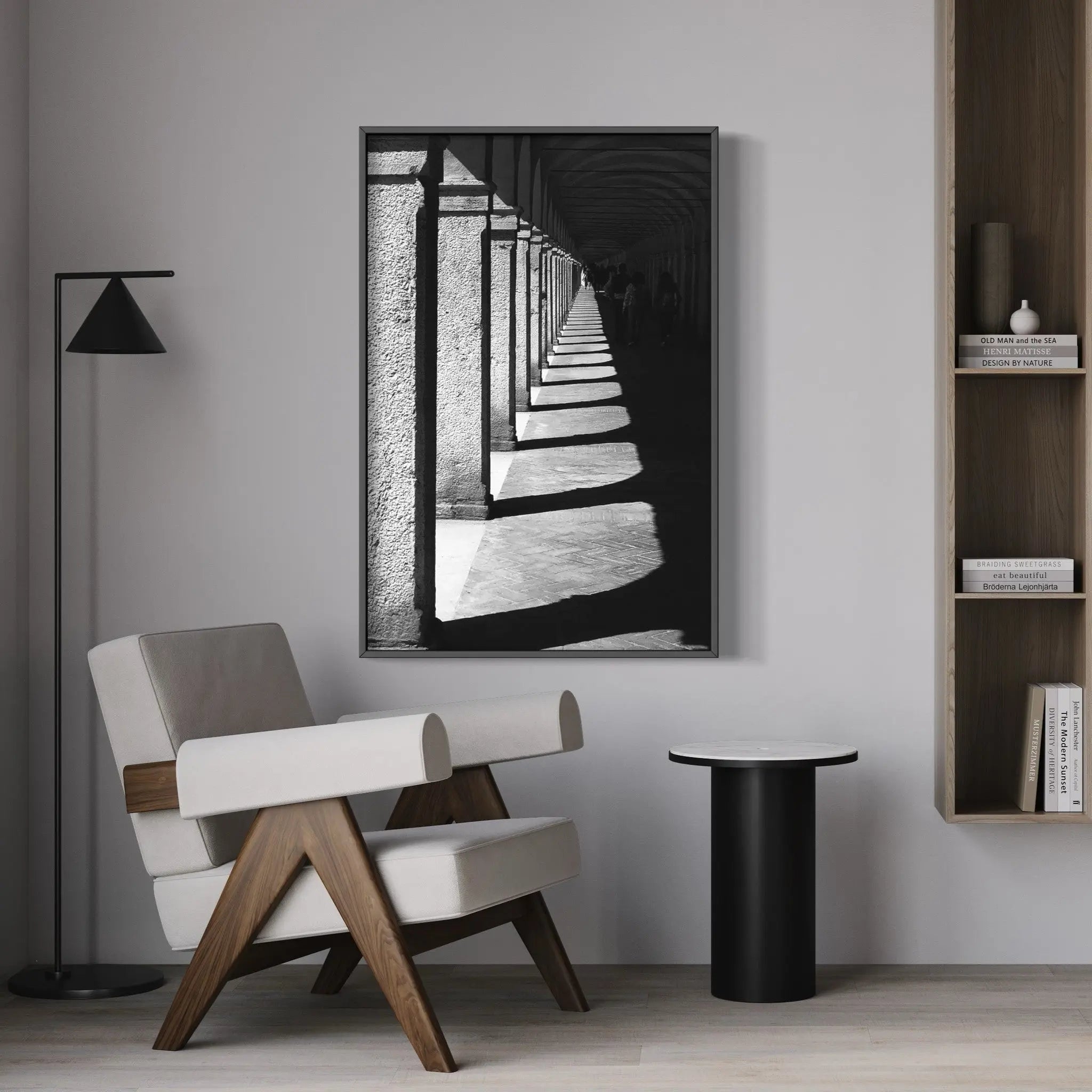 Perspective IV by Baptiste Marsac styled in a contemporary interior setting