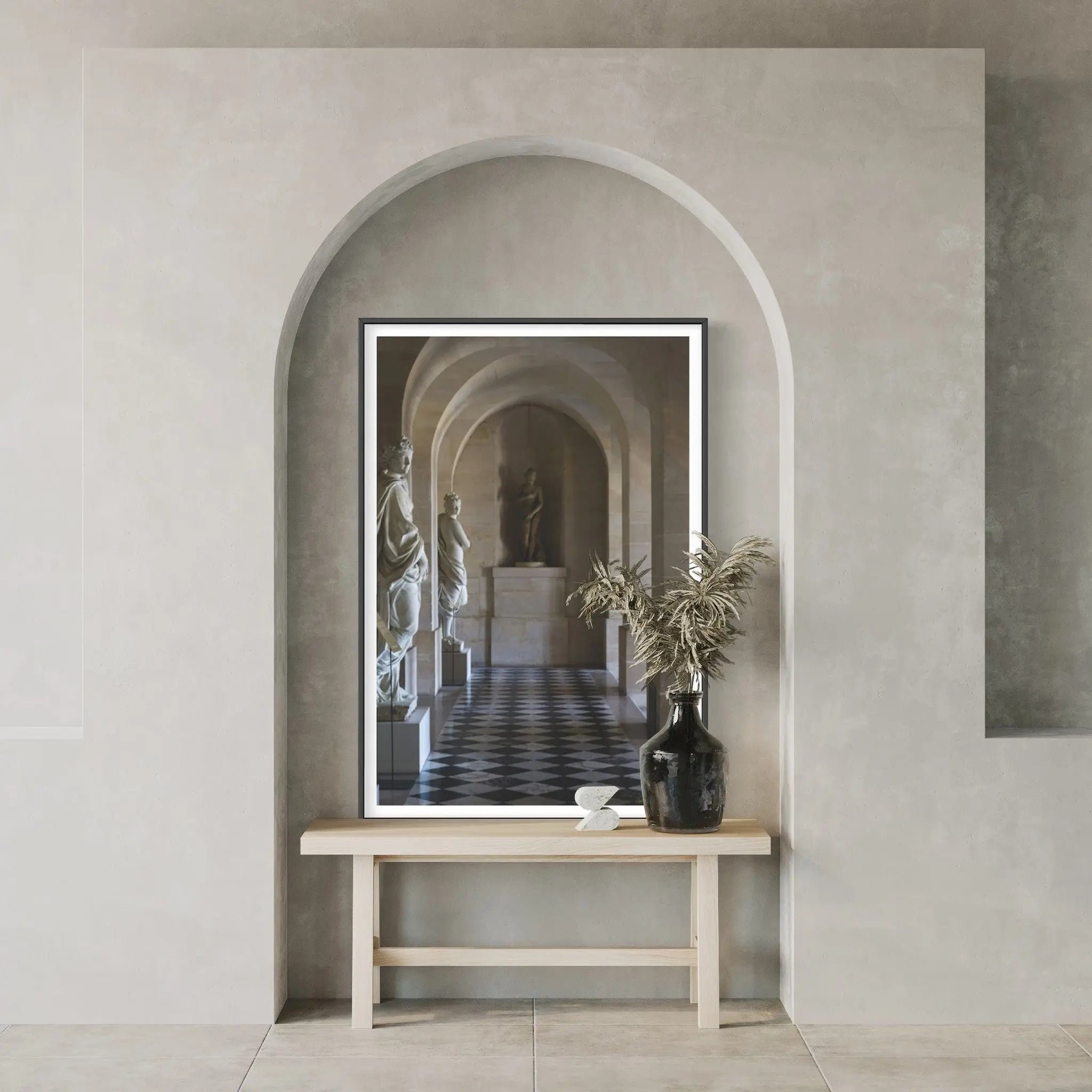 Clairobscur by R. Rivera presented in a curated interior design
