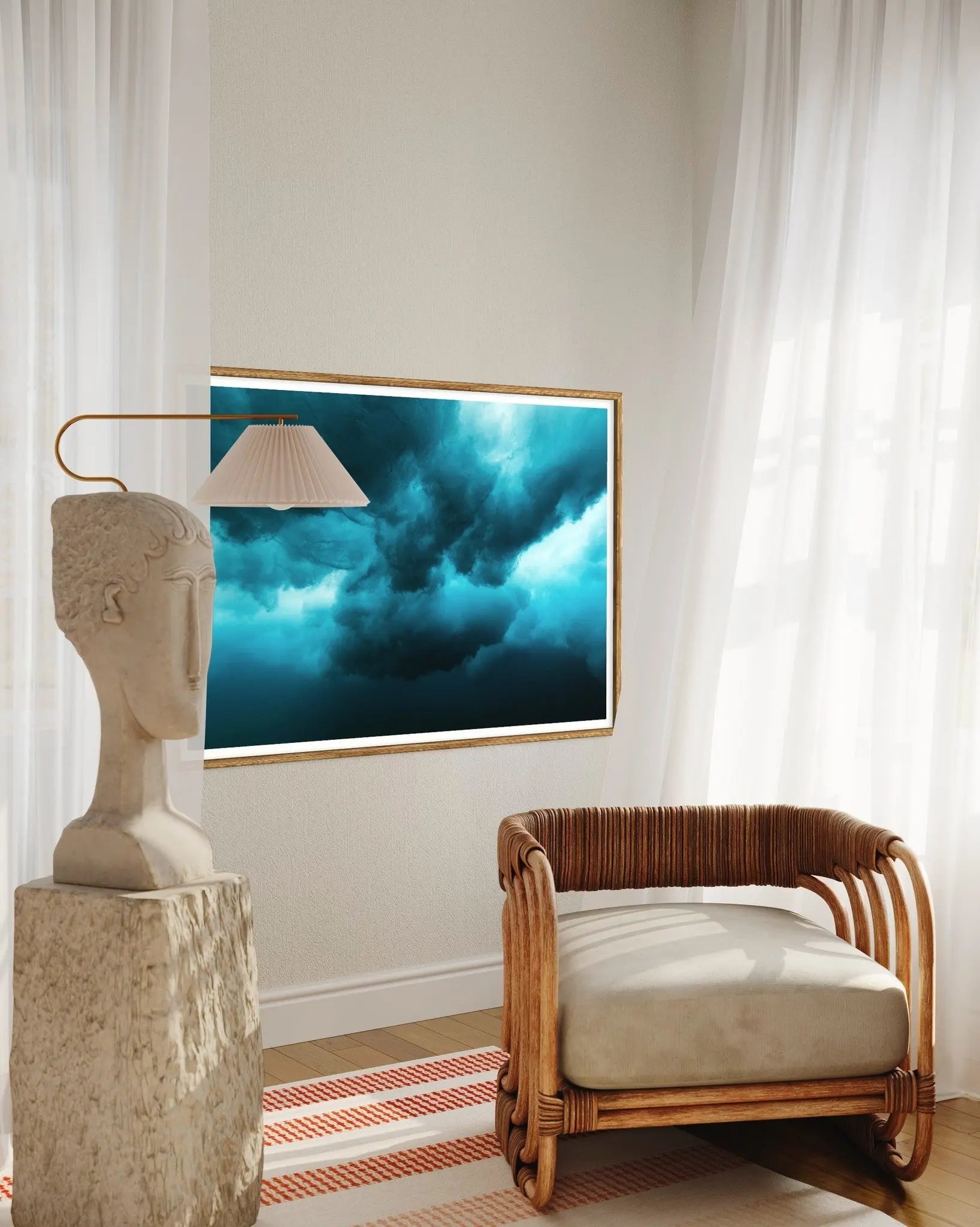 Fulgor by Enric Gener showcased in a designer room setting