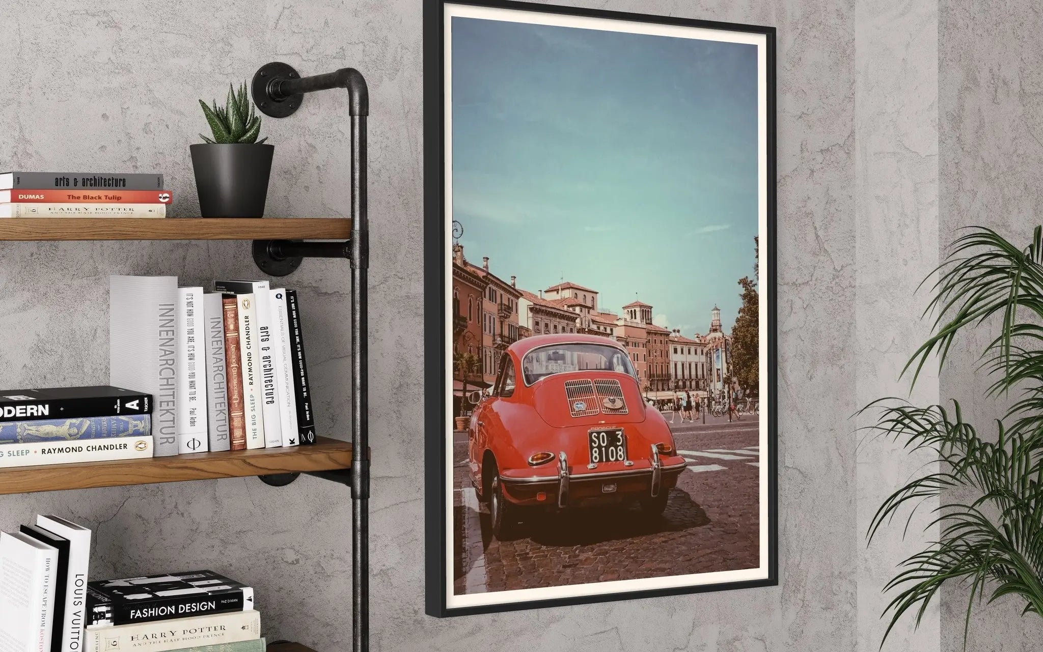 Touring In Sondro by J. Hernandez showcased in a designer room setting