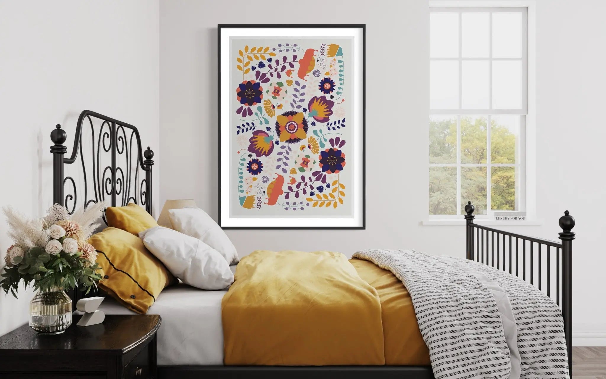 Floral Composition by Francesco Alessandrini featured in an elegant interior space