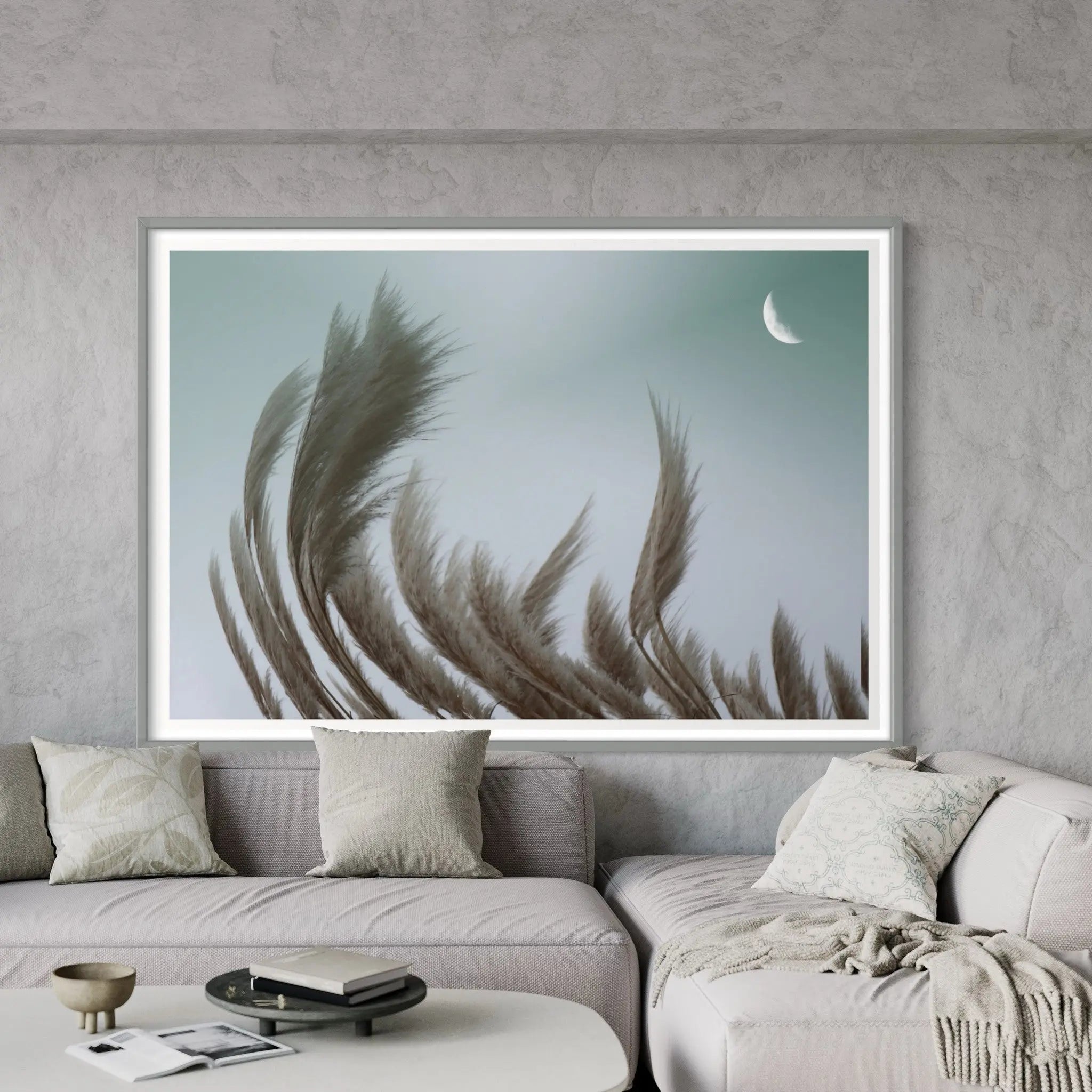Simplicity Breathes by Karen Thom showcased in a designer room setting