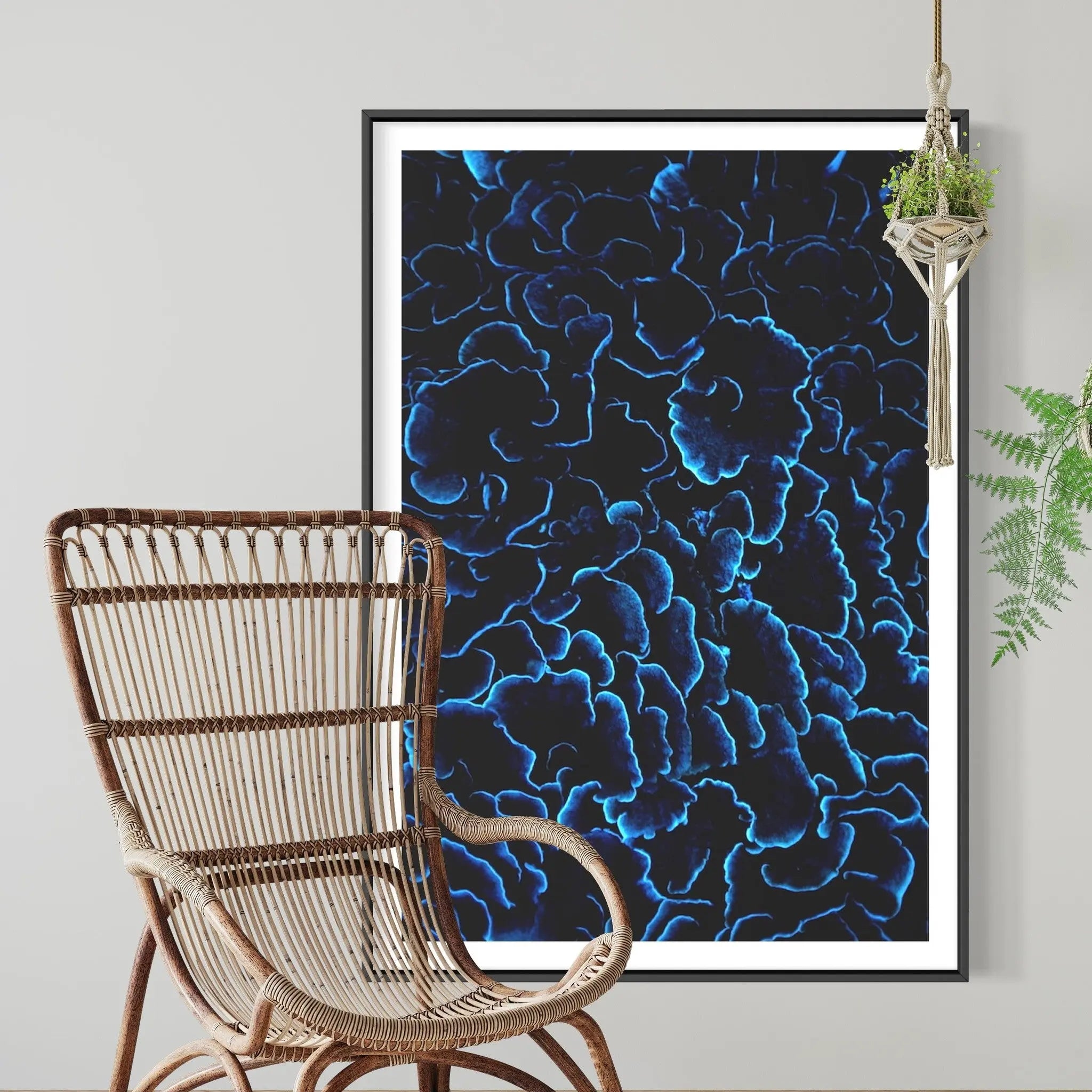Sea Coral by Enric Gener showcased in a designer room setting