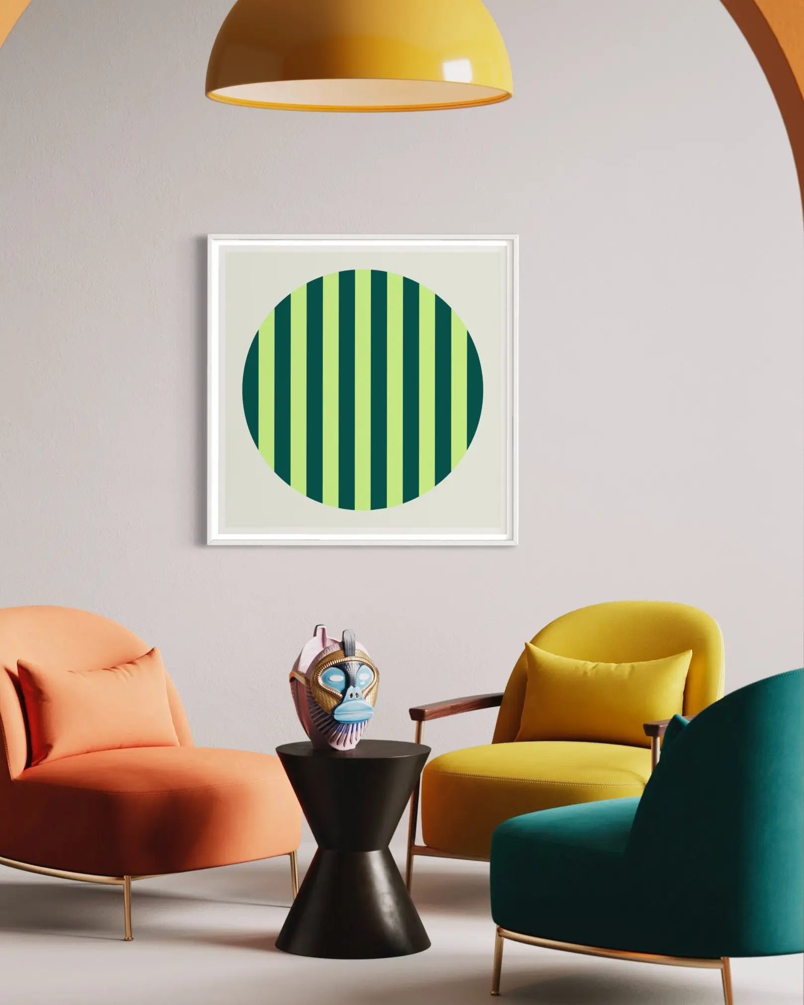 Green Space by Alejandro Franseschini presented in a curated interior design