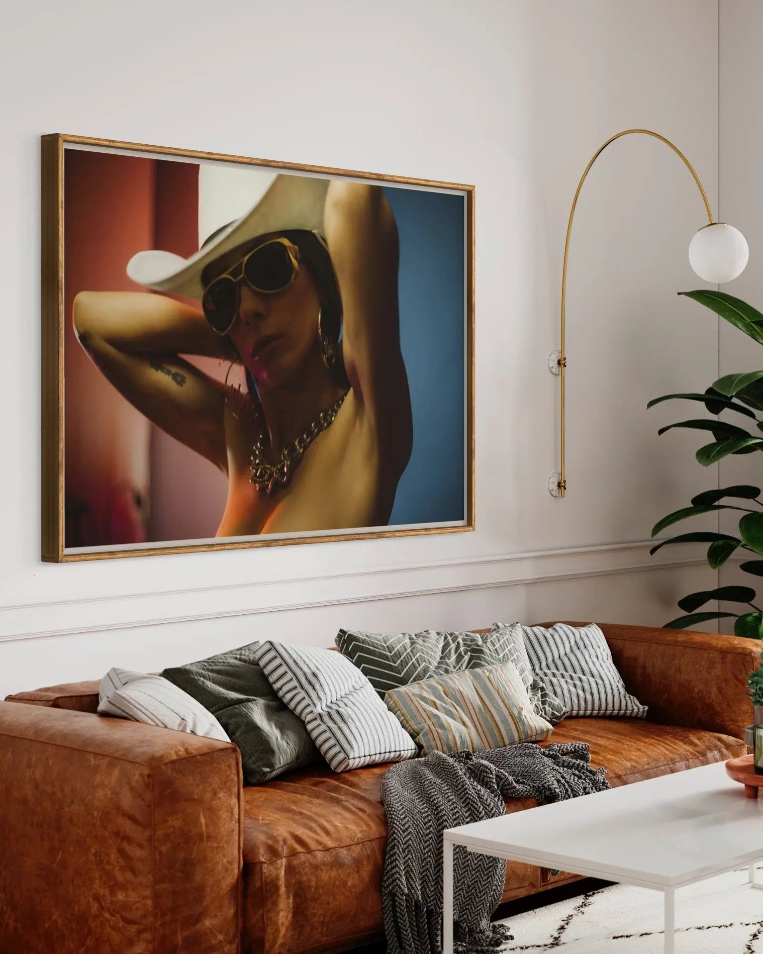 Desert Glamour presented in a curated interior design