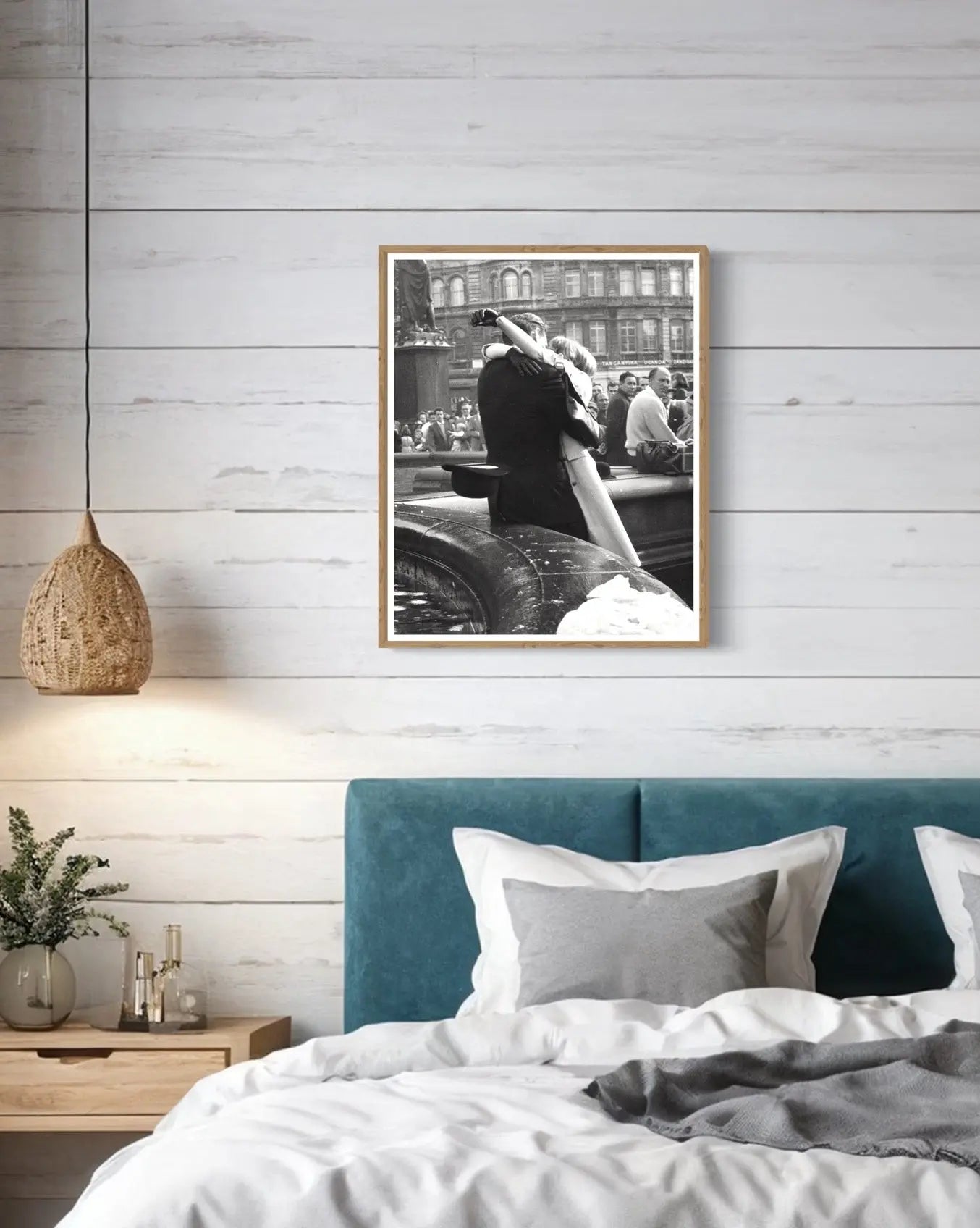 Head Over Heels by Reg Speller showcased in a designer room setting