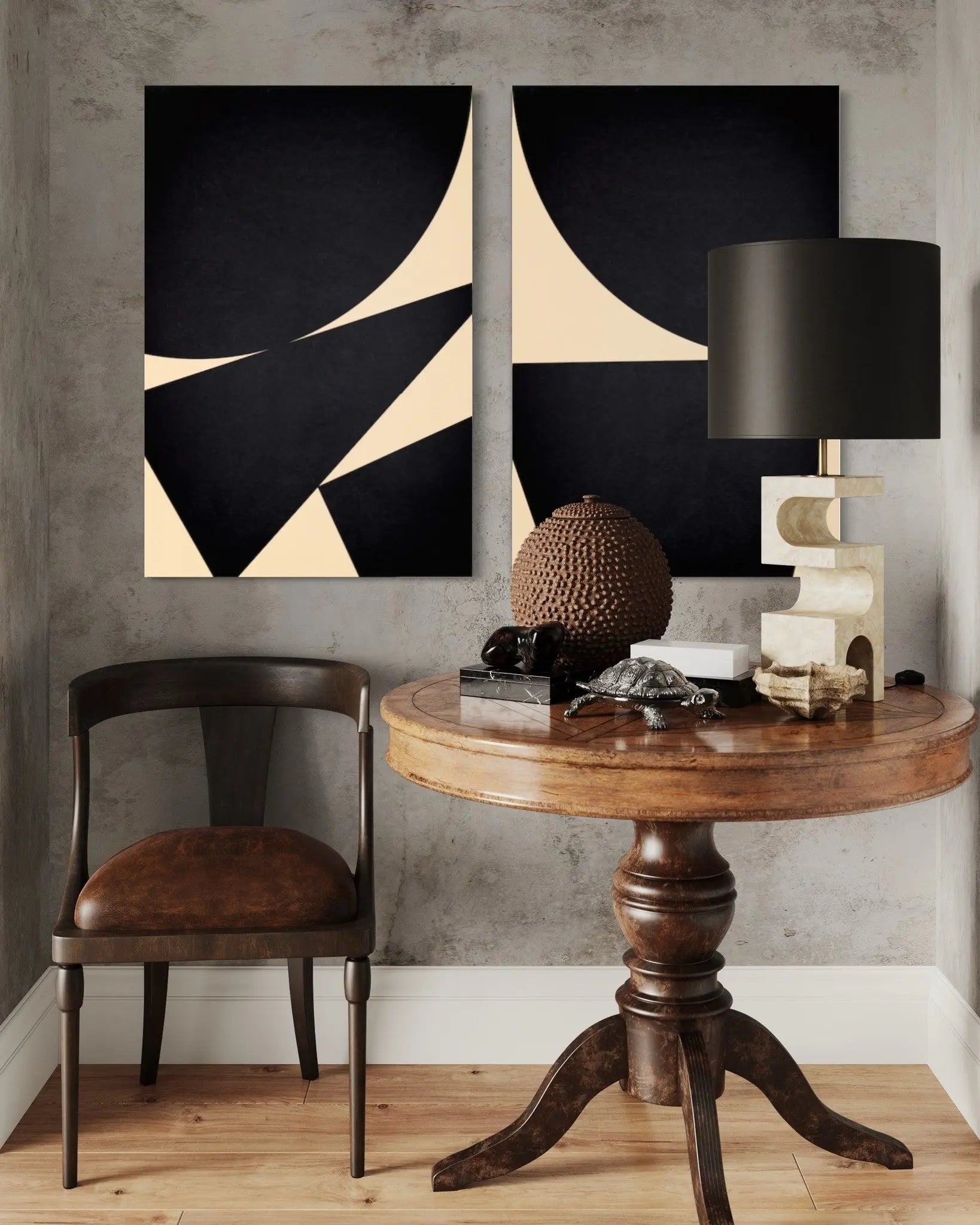 Jean Dark I by Alejandro Franseschini featured in an elegant interior space