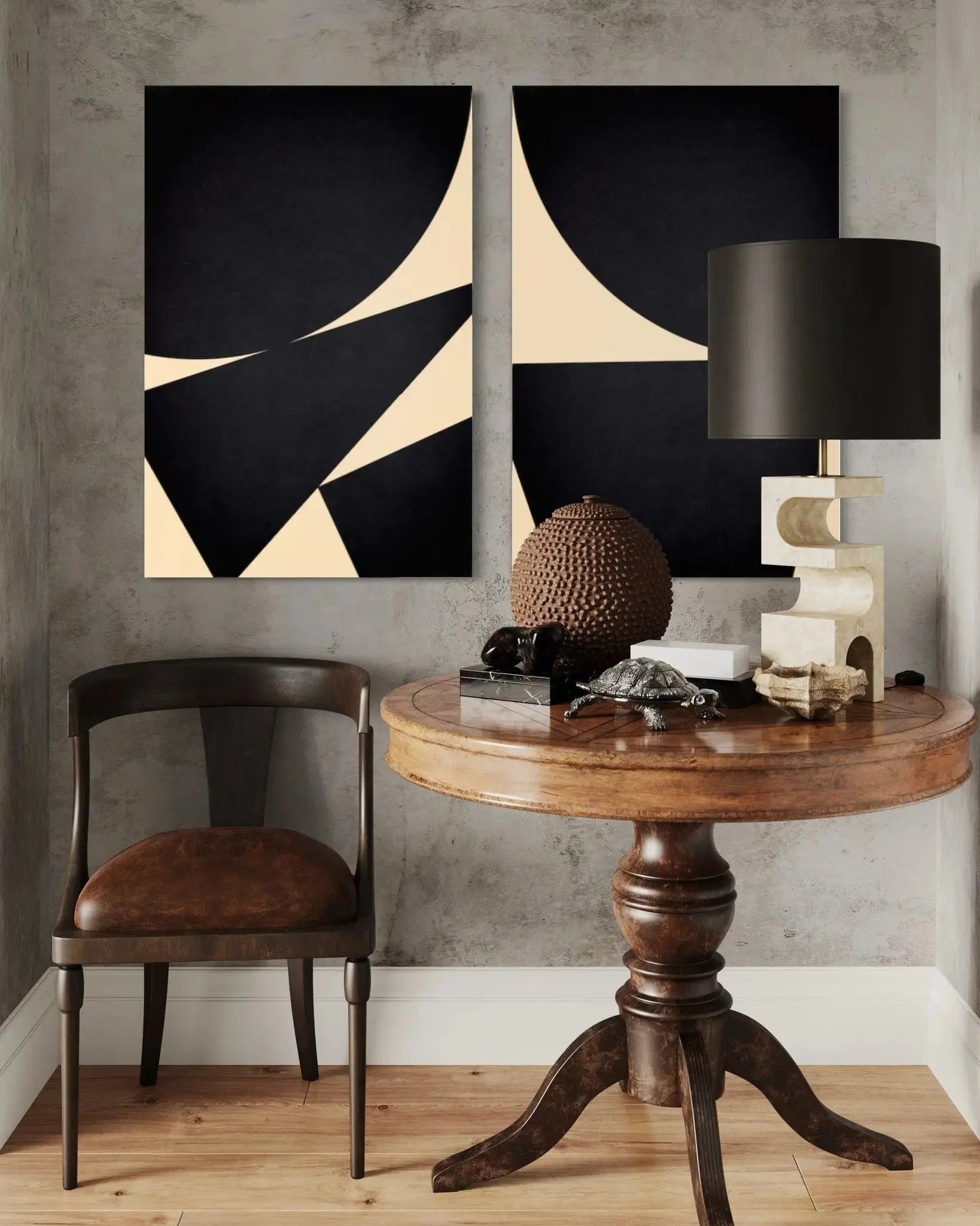 Jean Dark I by Alejandro Franseschini featured in an elegant interior space