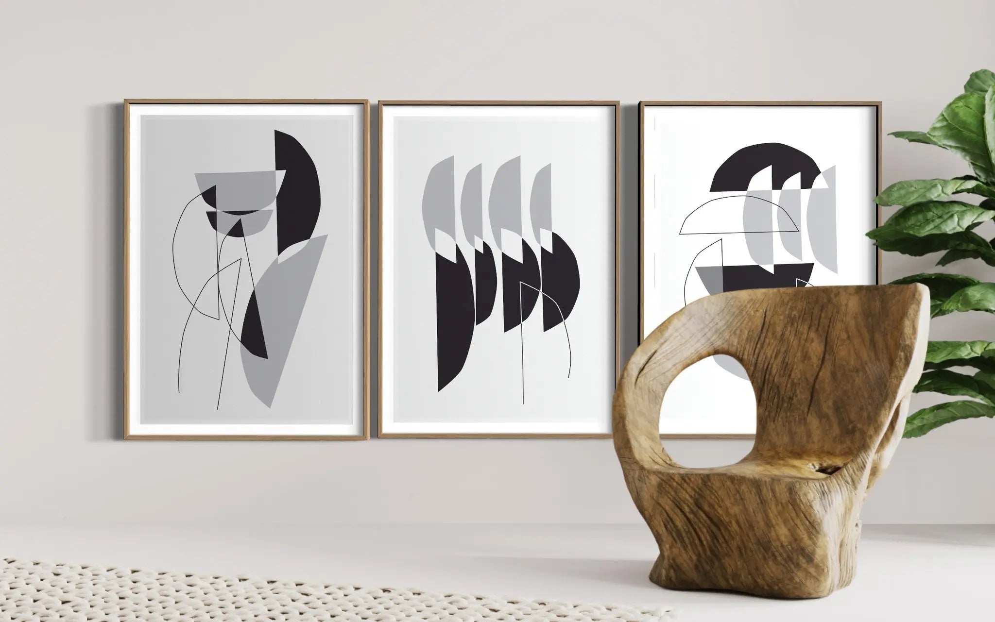 Memento III by Alejandro Franseschini showcased in a designer room setting