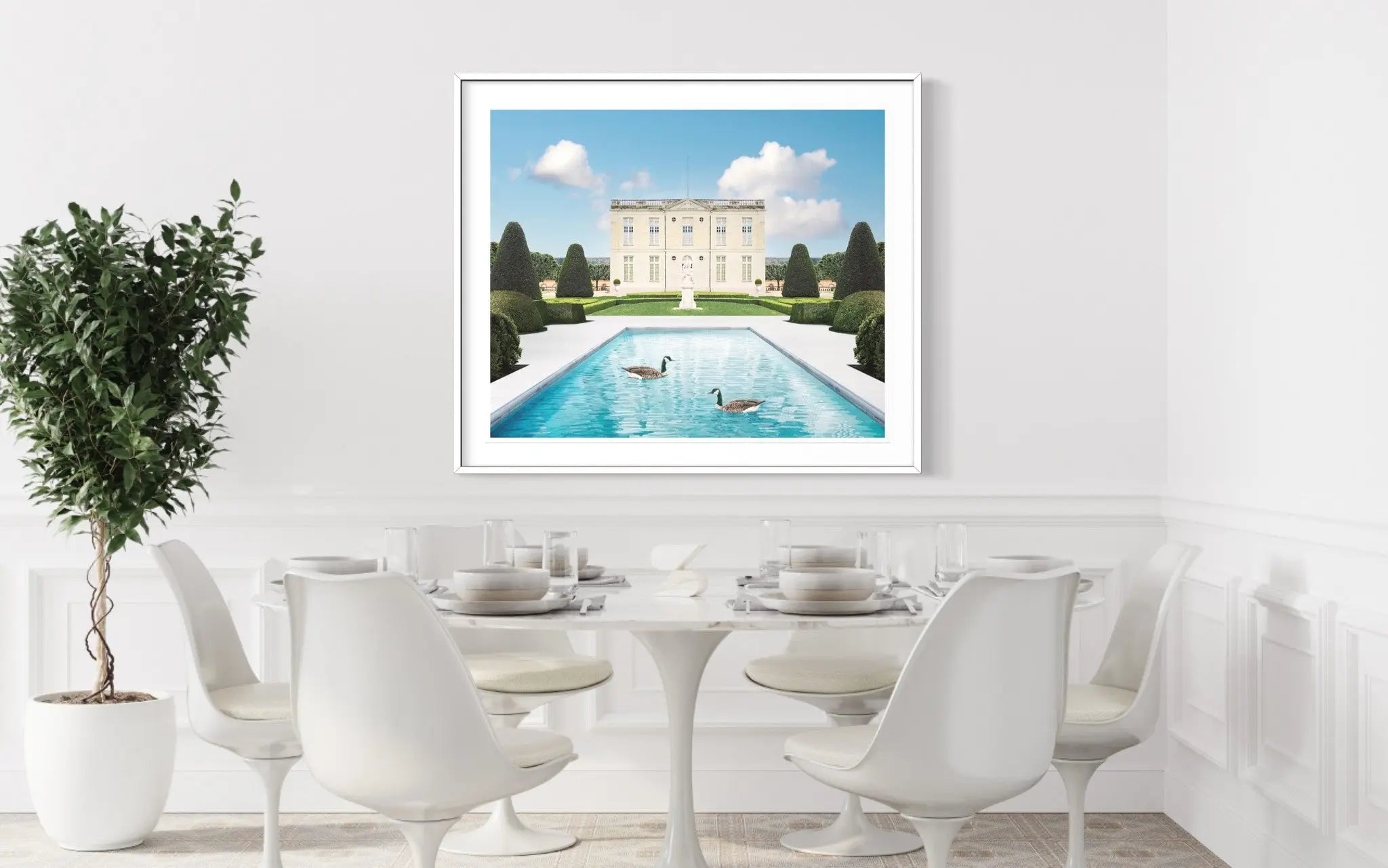 Sicilian Palazzo Series 2 by Francesco Alessandrini shown in a minimalist home decor setting