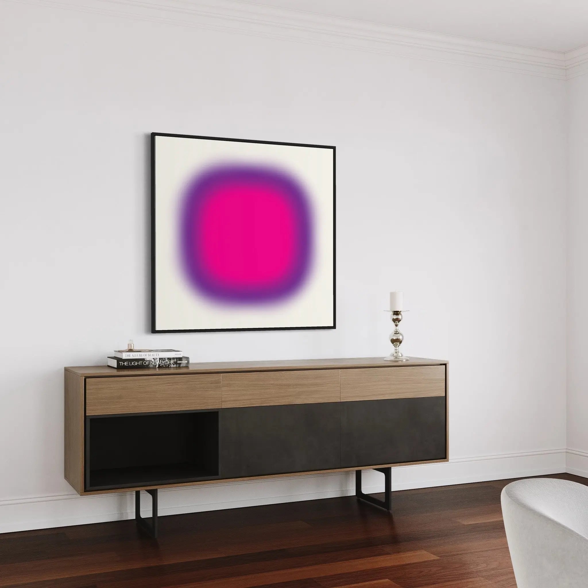 Psychedelic by Alejandro Franseschini showcased in a designer room setting