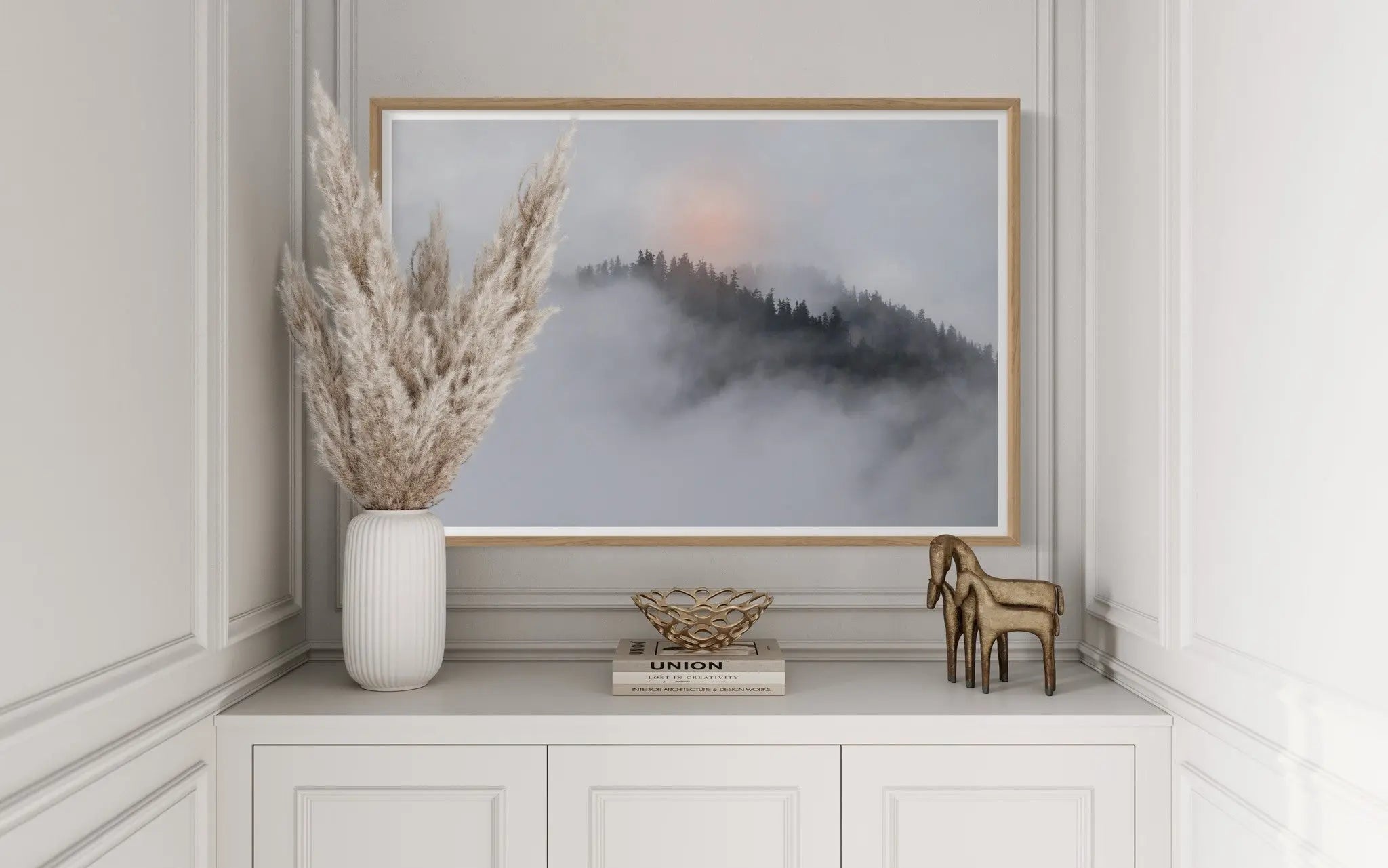 Lost and Found by Karen Thom showcased in a designer room setting