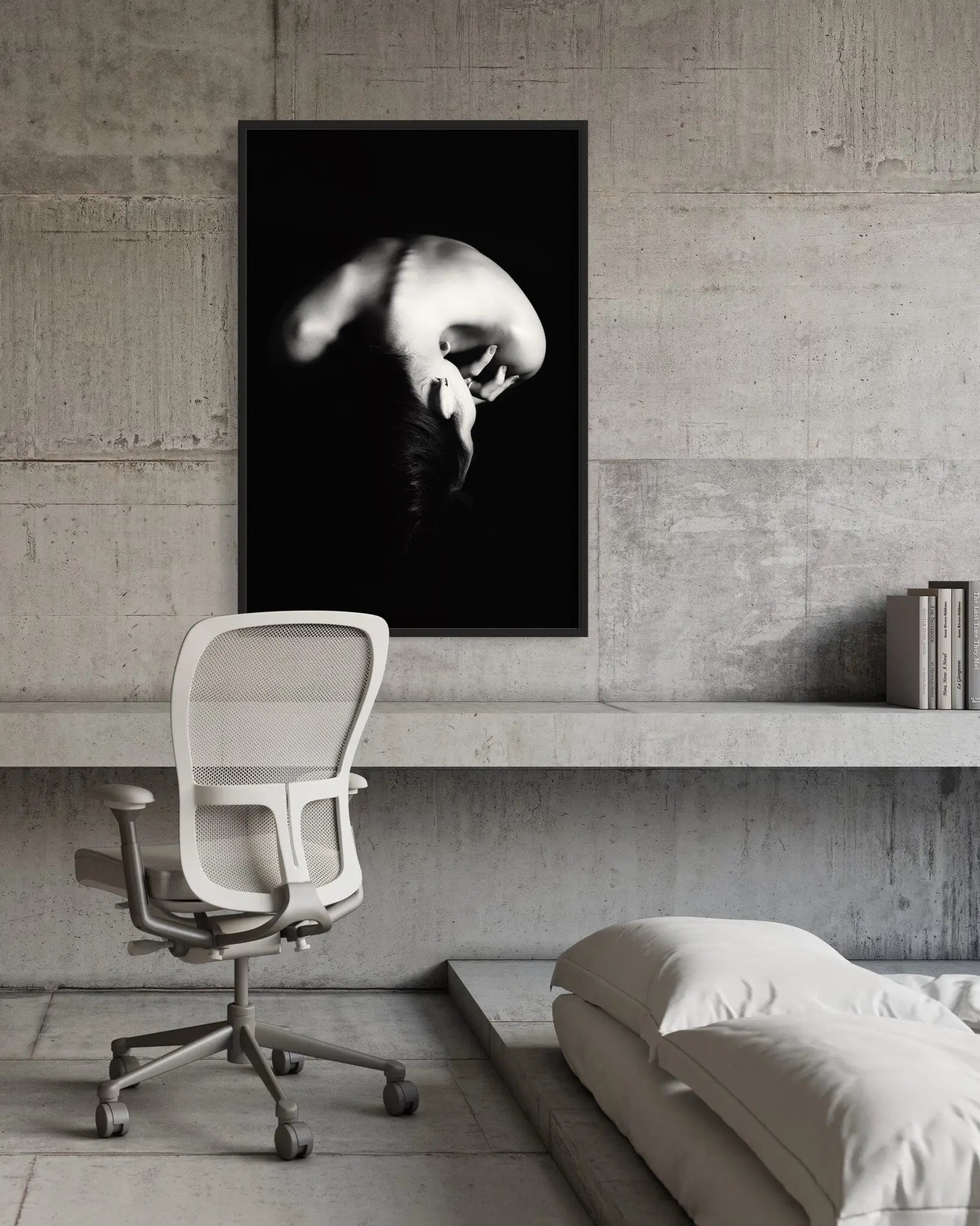In Peace by J. Alzate featured in an elegant interior space
