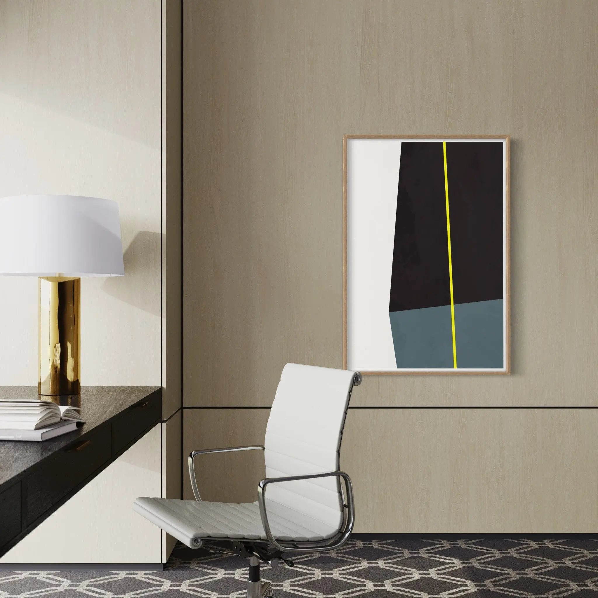 Time Is My Everything by Alejandro Franseschini featured in an elegant interior space