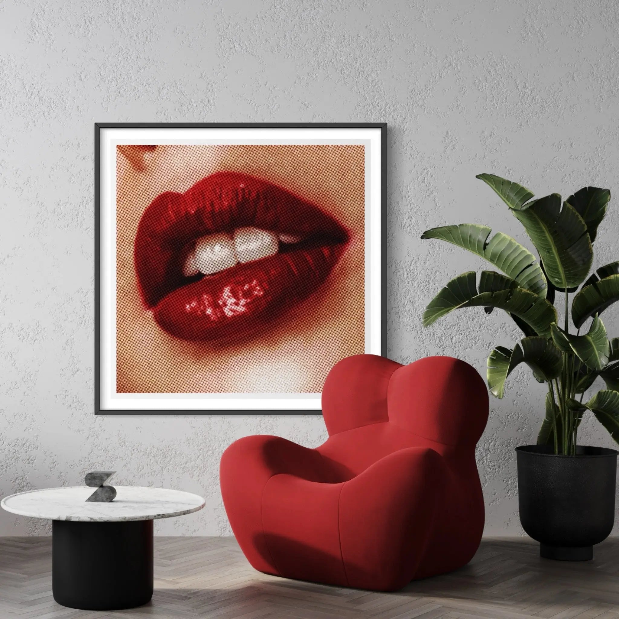 Mia by Francesco Alessandrini styled in a contemporary interior setting