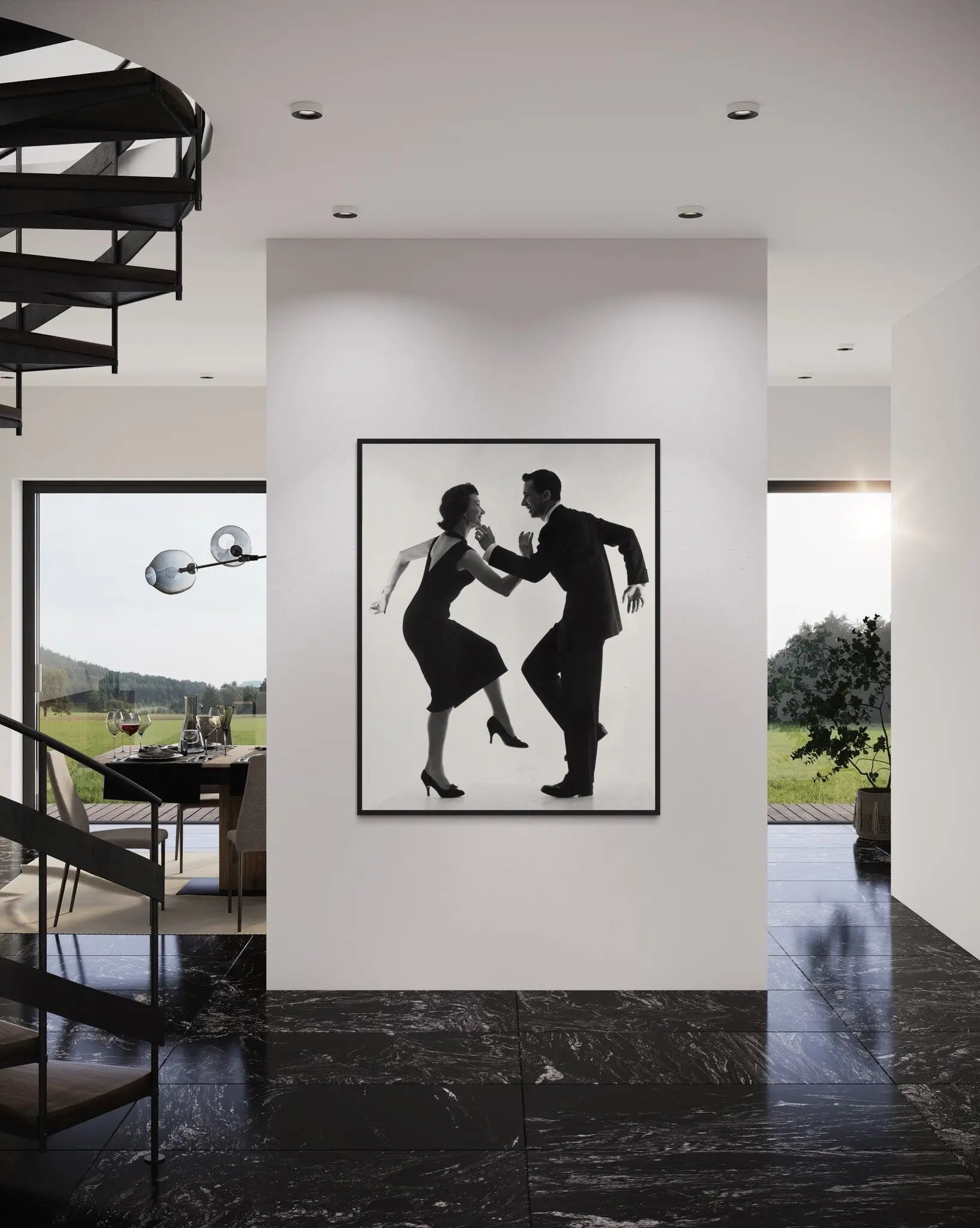 Cha Cha Cha 1957 by Thurston Hopkins shown in a minimalist home decor setting