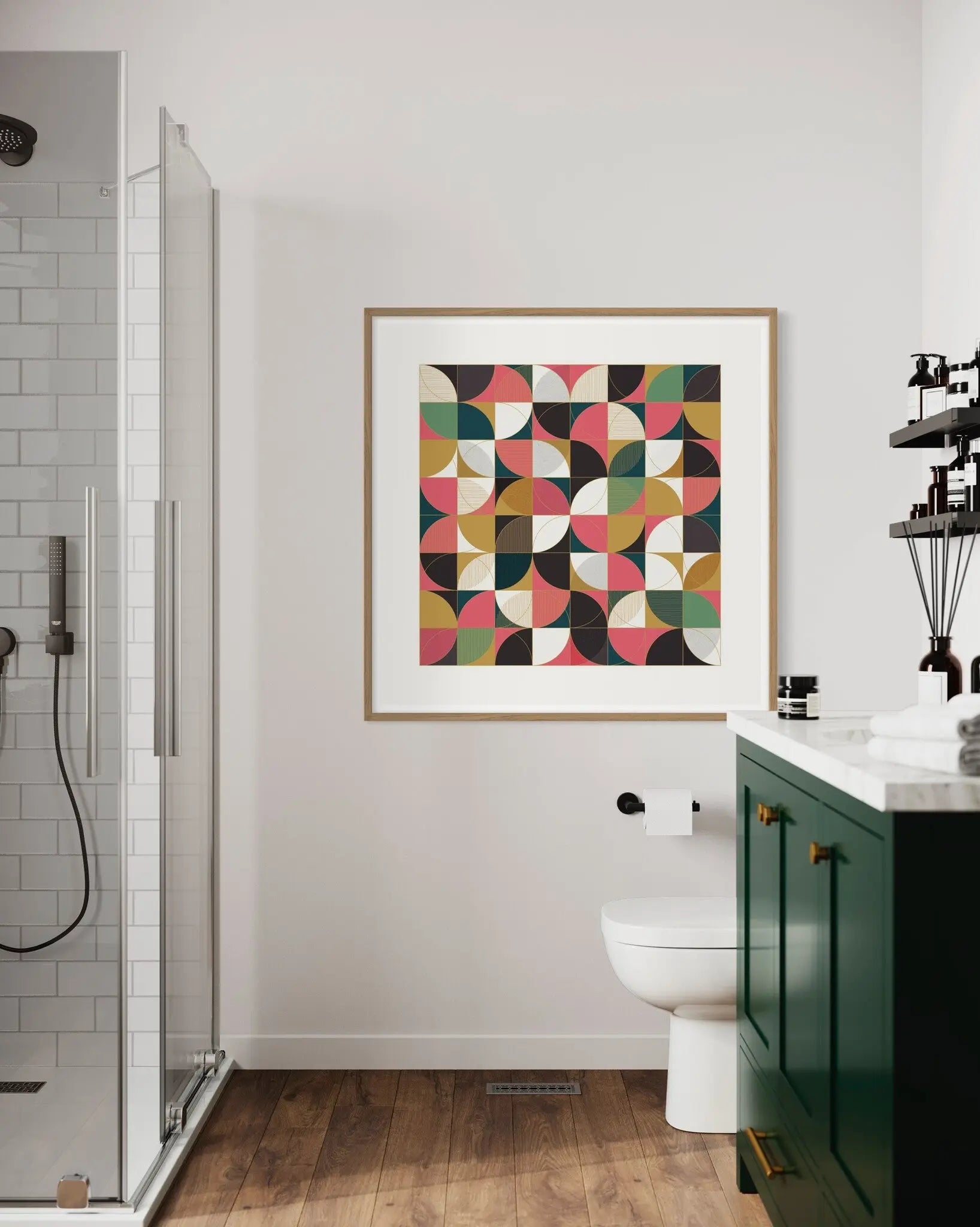 A New Day by Alejandro Franseschini presented in a curated interior design