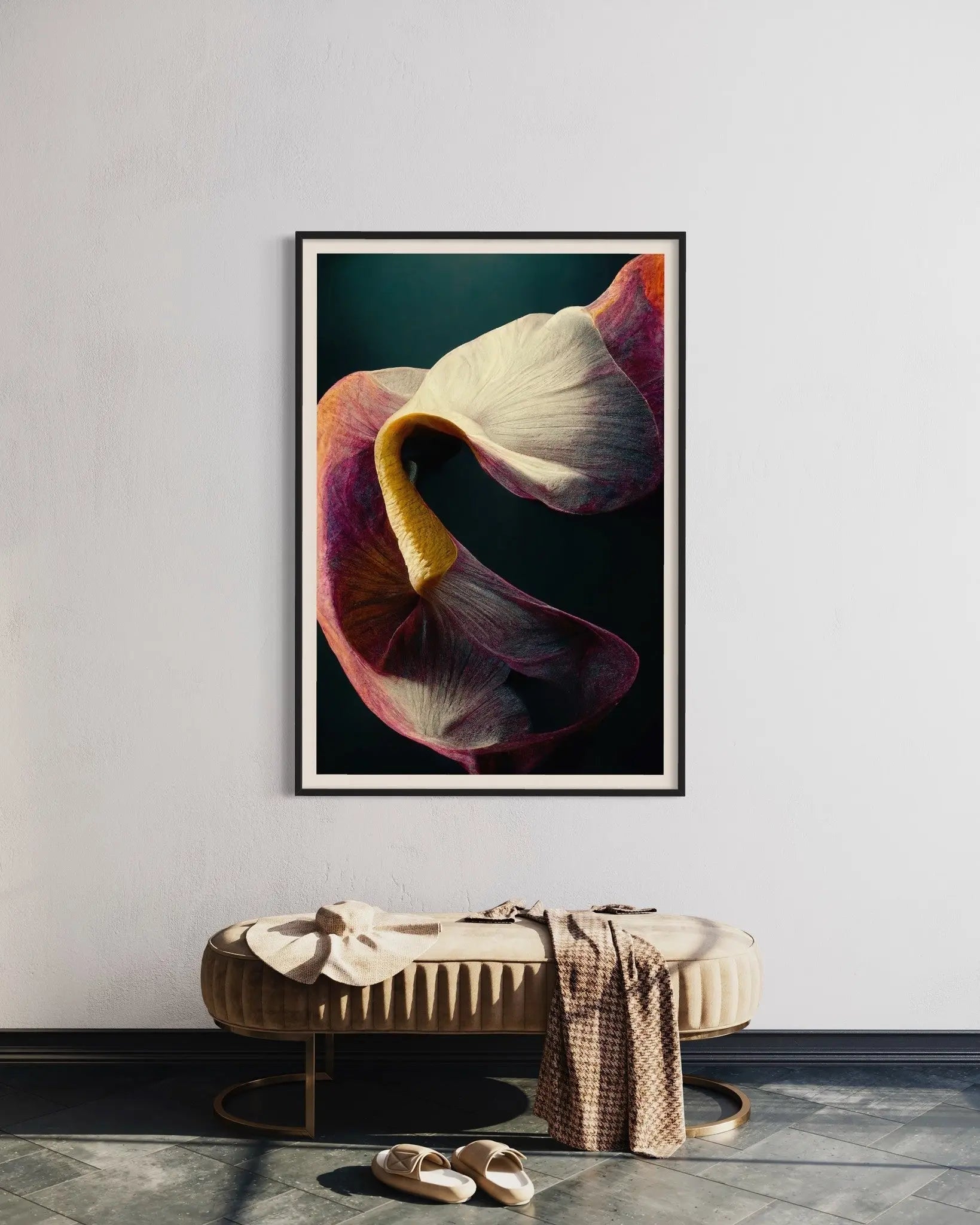 Petals by H. Grau showcased in a designer room setting