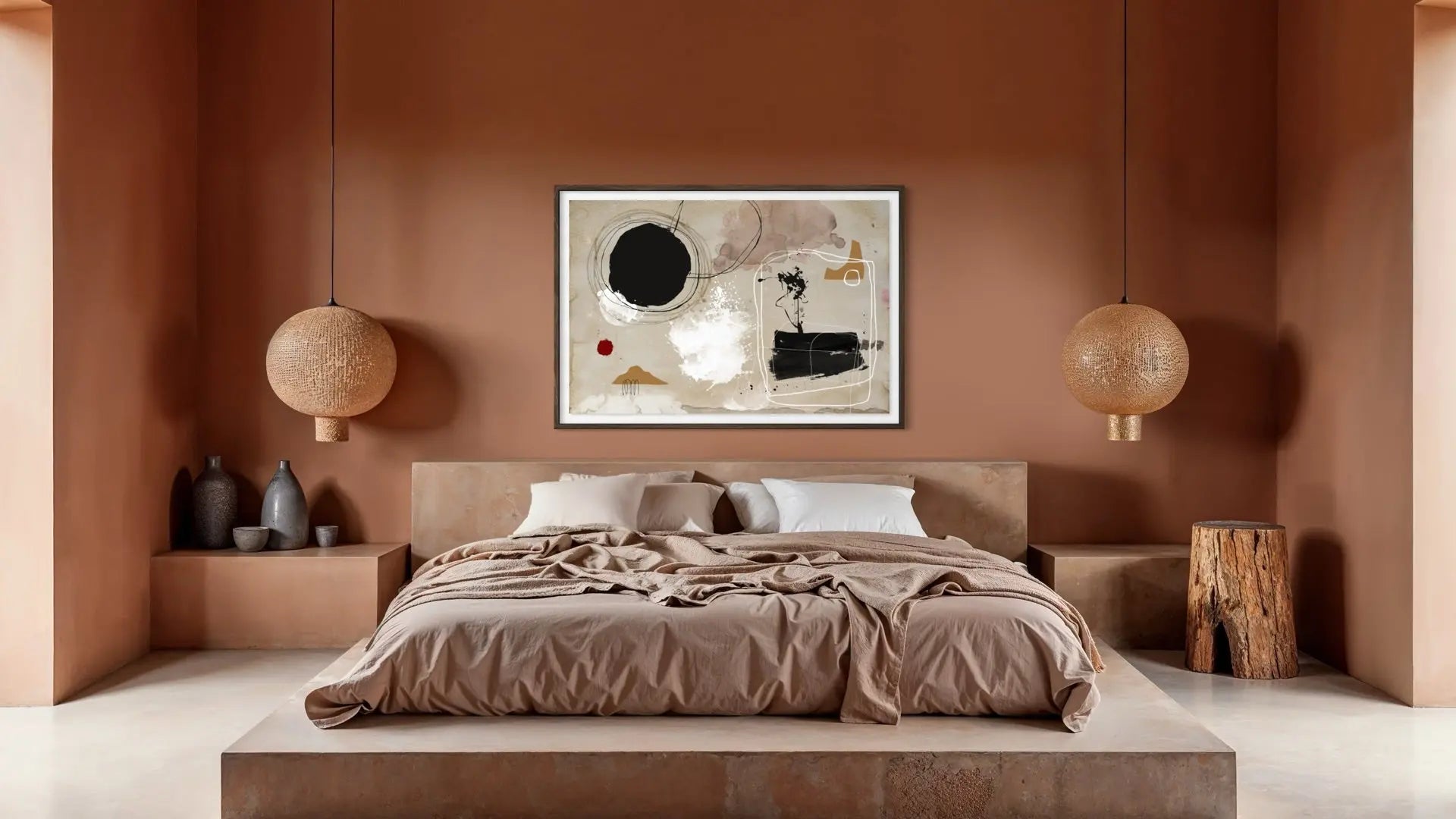 Caryatides by Alejandro Franseschini shown in a minimalist home decor setting