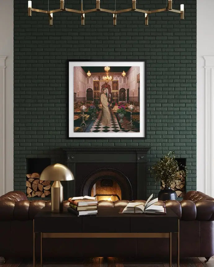 Getty Images certificate of authenticity for Dar Essalam Marrakesh by Slim Aarons