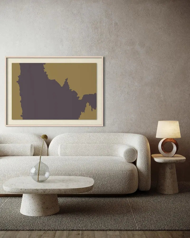 Dreamscape by Alejandro Franseschini showcased in a designer room setting