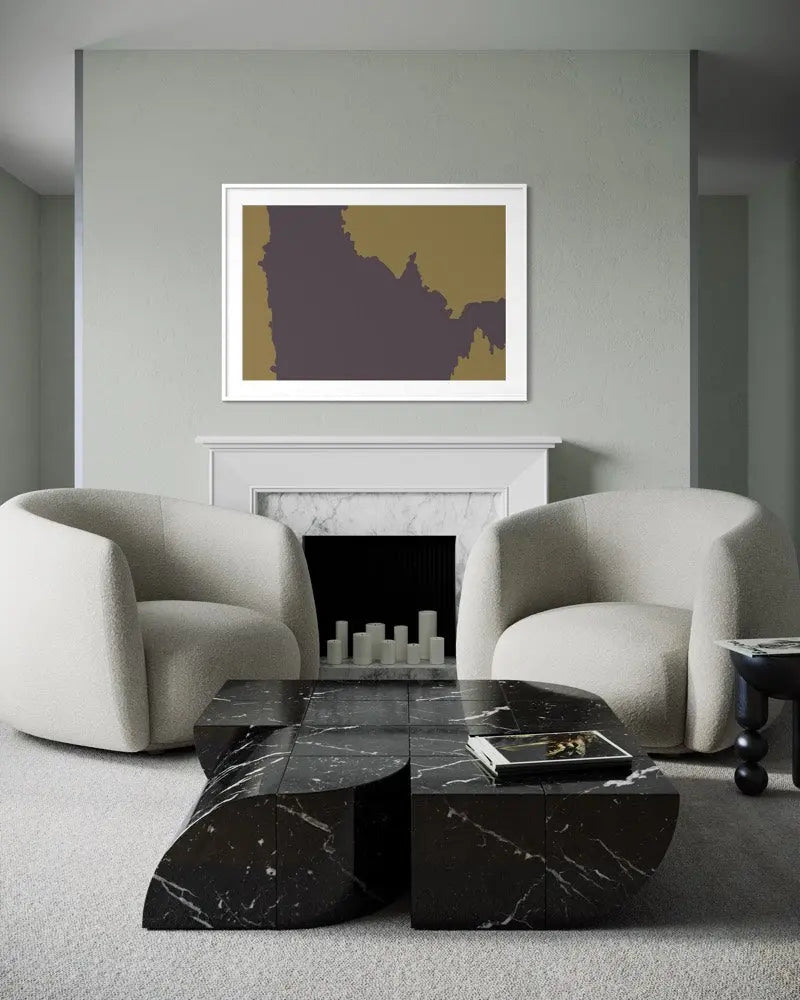 Dreamscape by Alejandro Franseschini featured in an elegant interior space