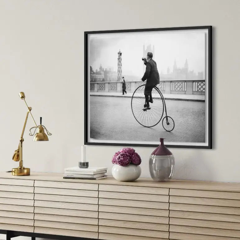 Getty Images certificate of authenticity for Penny Farthing Bugle by Fox Photos