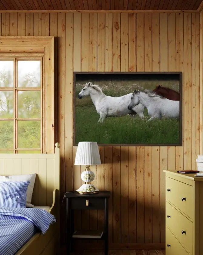 You Make My Heart Sing by Karen Thom showcased in a designer room setting