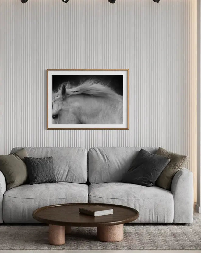 Longing For You by Karen Thom presented in a curated interior design