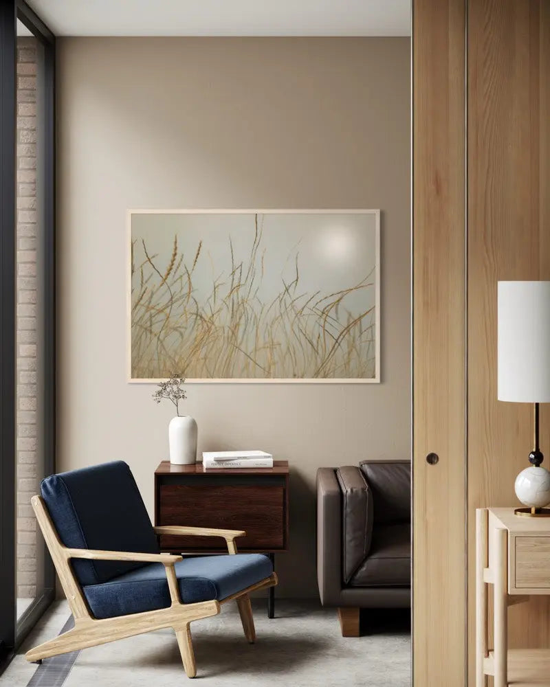 You Are My Good Days by Karen Thom displayed in a modern living room interior