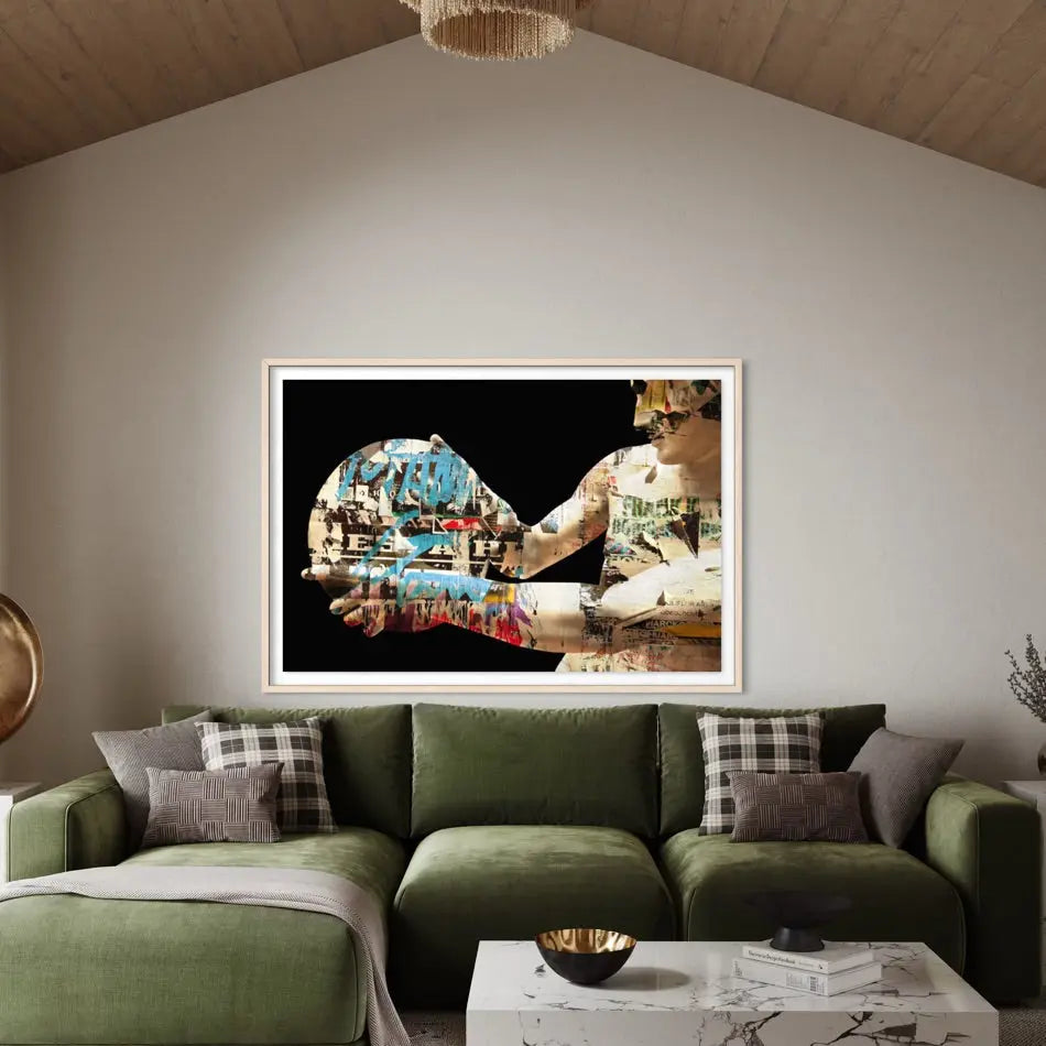 Discobolus by Francesco Alessandrini featured in an elegant interior space