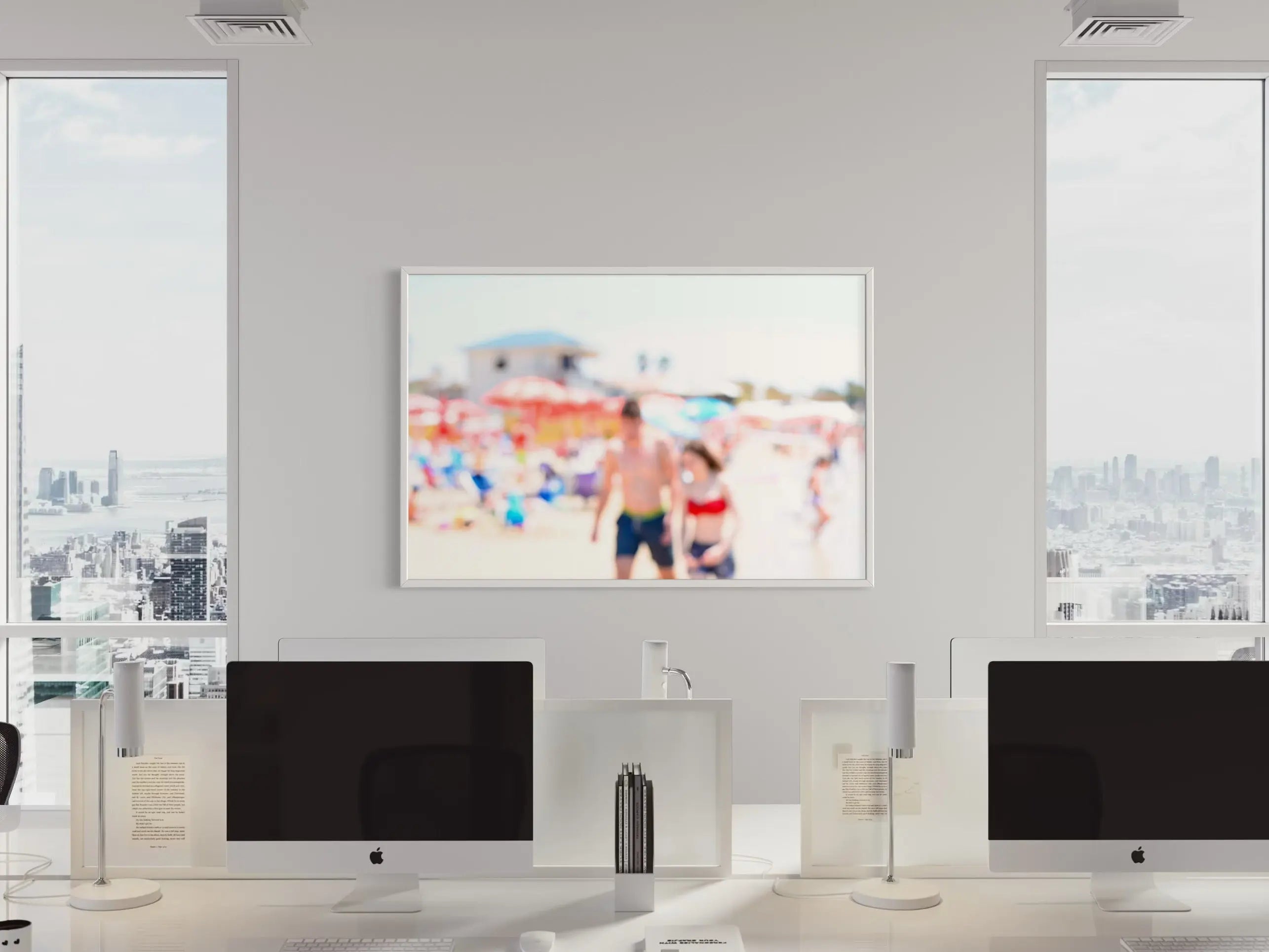 Seaside 14 by Tal Paz-Fridman styled in a contemporary interior setting