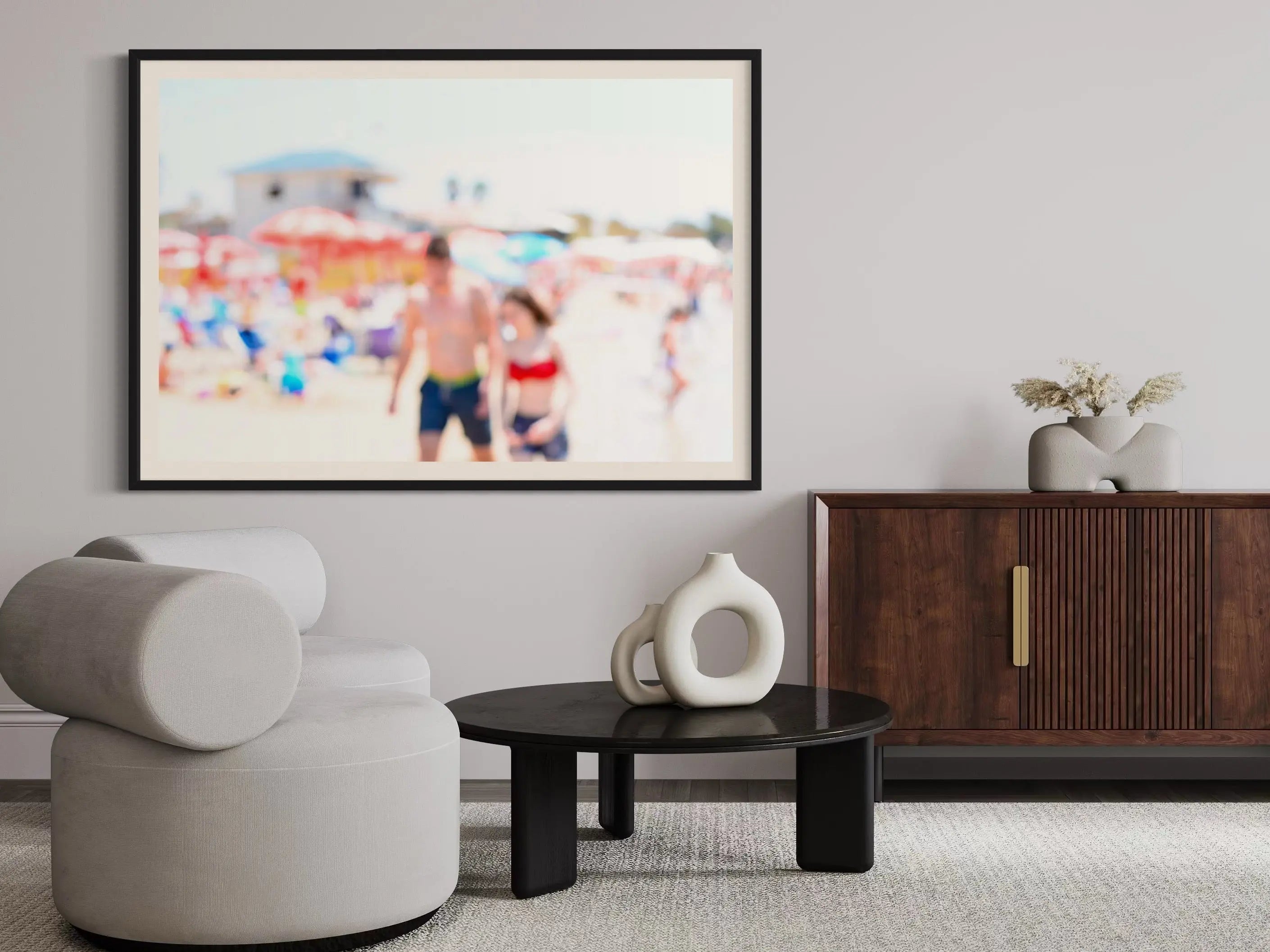 Seaside 14 by Tal Paz-Fridman presented in a curated interior design