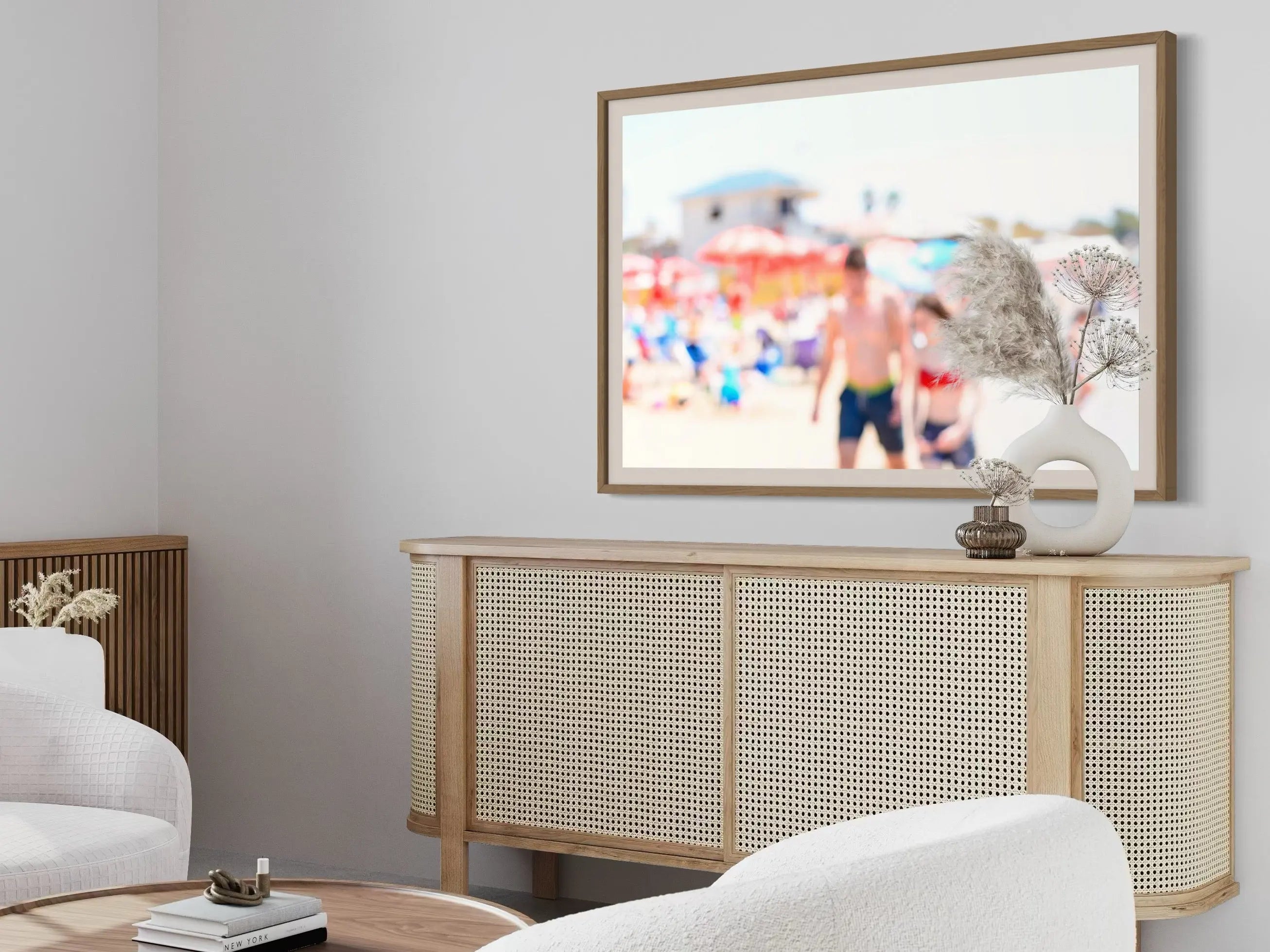 Seaside 14 by Tal Paz-Fridman shown in a minimalist home decor setting